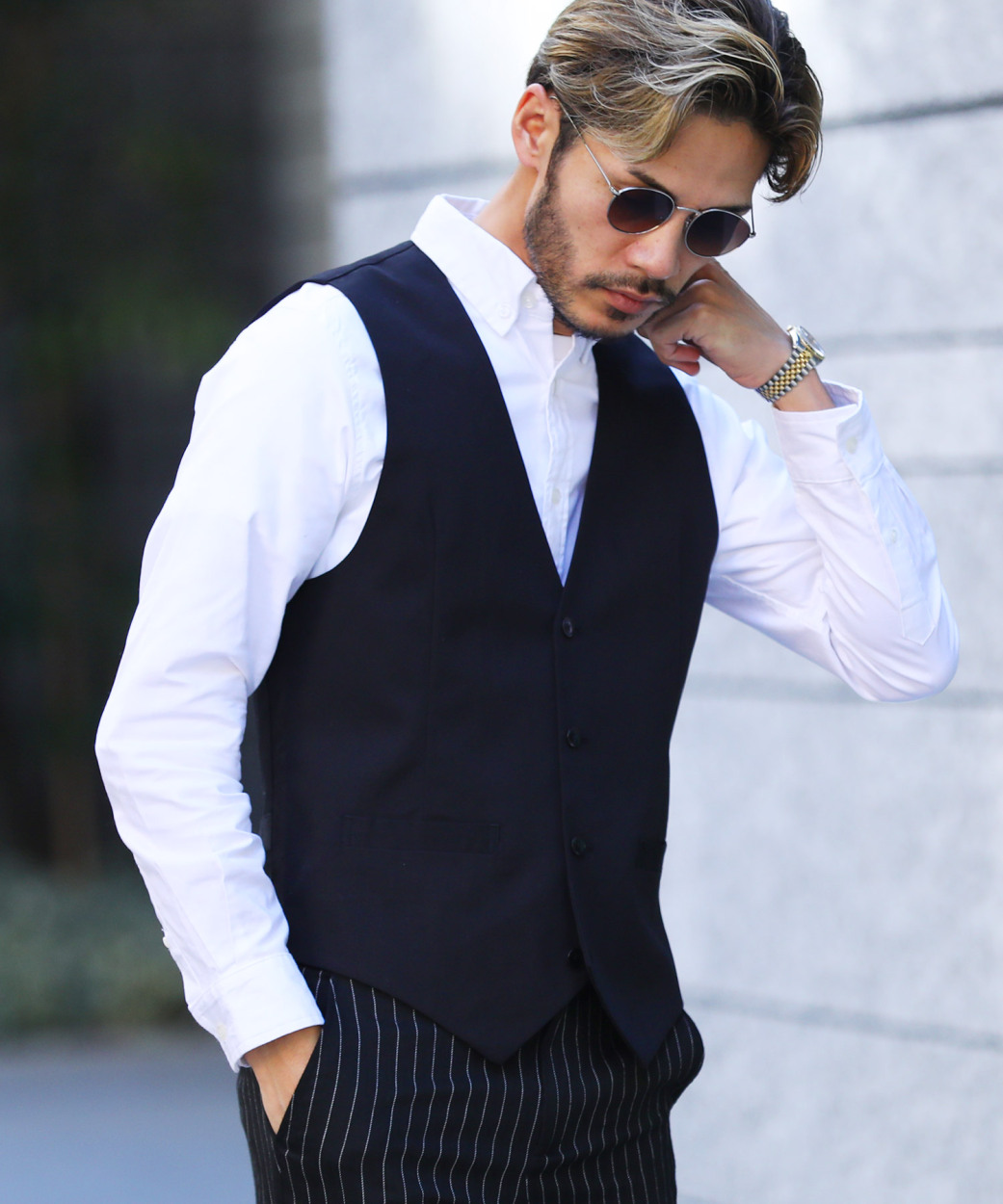 ジレ 本物保証 ベスト メンズ トップス ジレベスト Tr素材 キレイめ 春服 春 995円 秋服3 フォーマル 秋 ビジネス