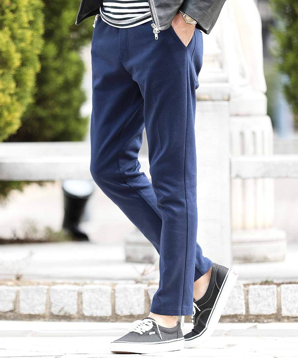 スラックスパンツ メンズ ボトムス ポンチ素材 テーパードパンツ スウェットパンツ イージーパンツ 春 春服 Jiggys Shop 通販 Paypayモール