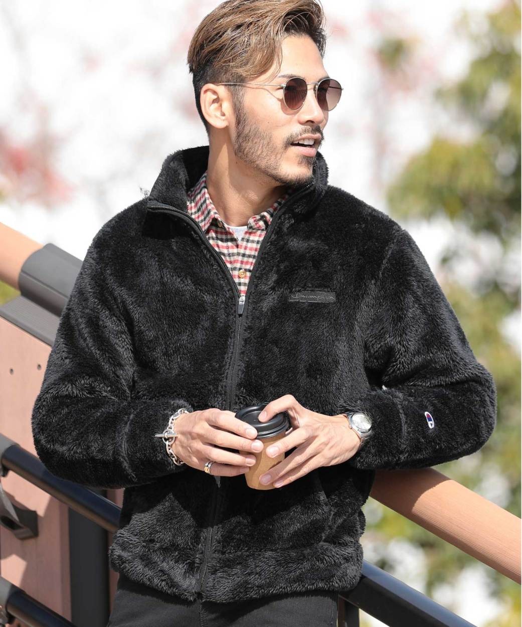 クーポン対象外 Champion チャンピオン ボアジャケット メンズ アウター フリースジャケット ジップアップ もこもこ ブランドロゴ 冬 冬服 送料無料 Jiggys Shop 通販 Paypayモール