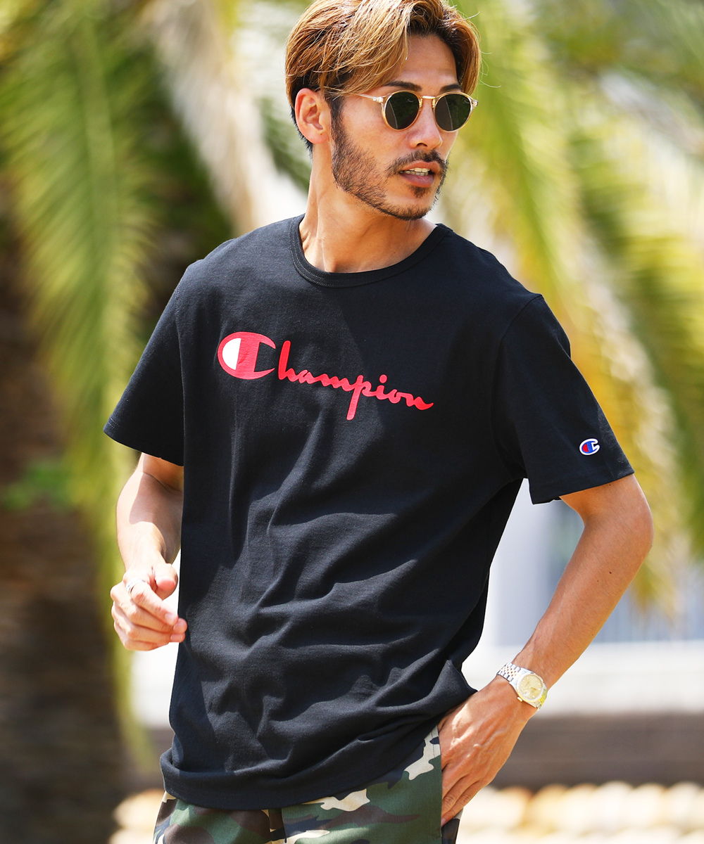 Champion チャンピオン Tシャツ メンズ トップス カットソー 半袖T