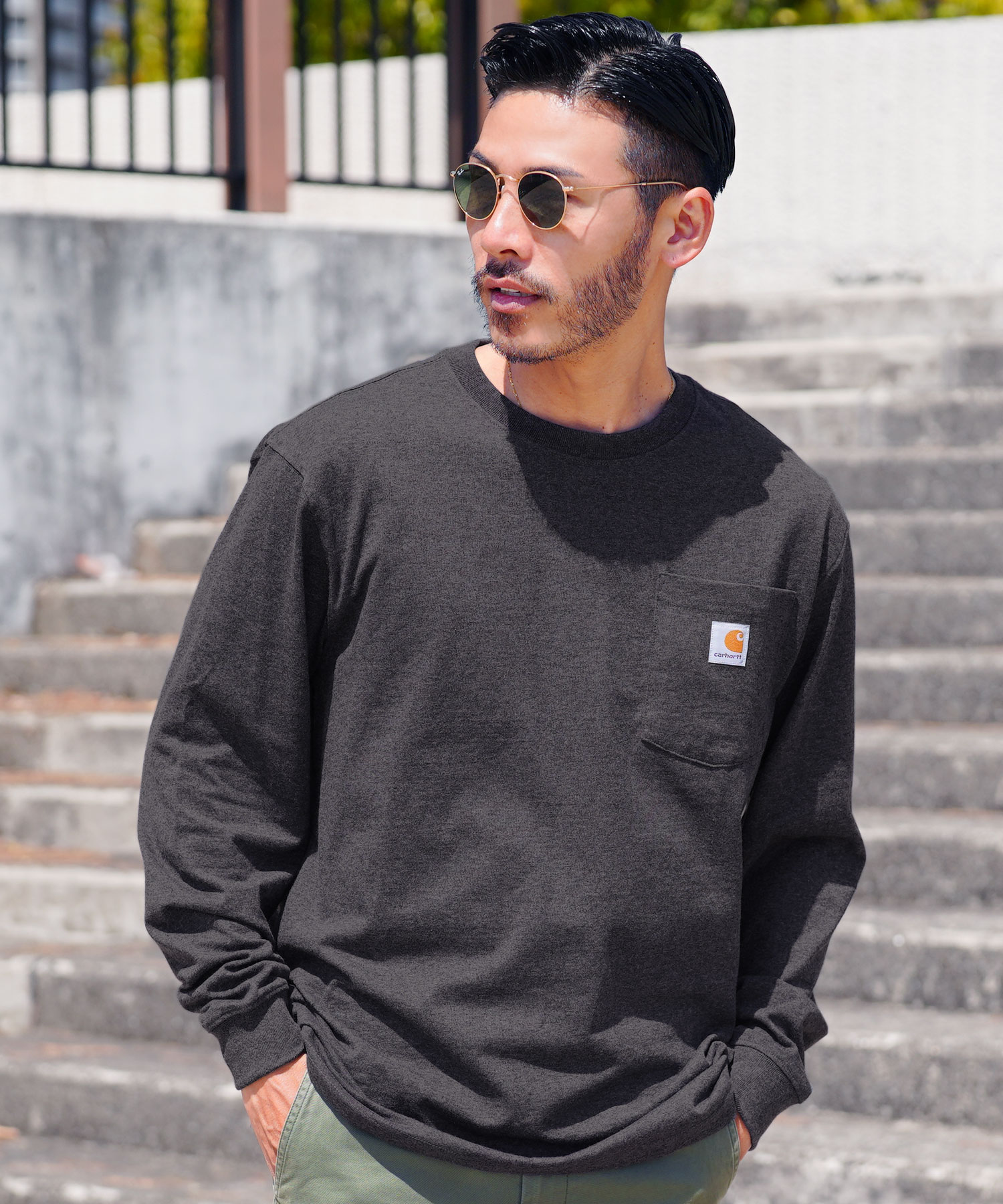 Carhartt カーハート ロンT Tシャツ メンズ トップス カットソー 長袖T 