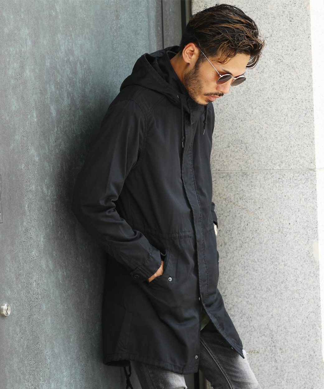モッズコート メンズ アウター ミリタリーコート ロングコート ミリタリージャケット ロング丈 細身 秋 秋服 Jiggys Shop 通販 Paypayモール