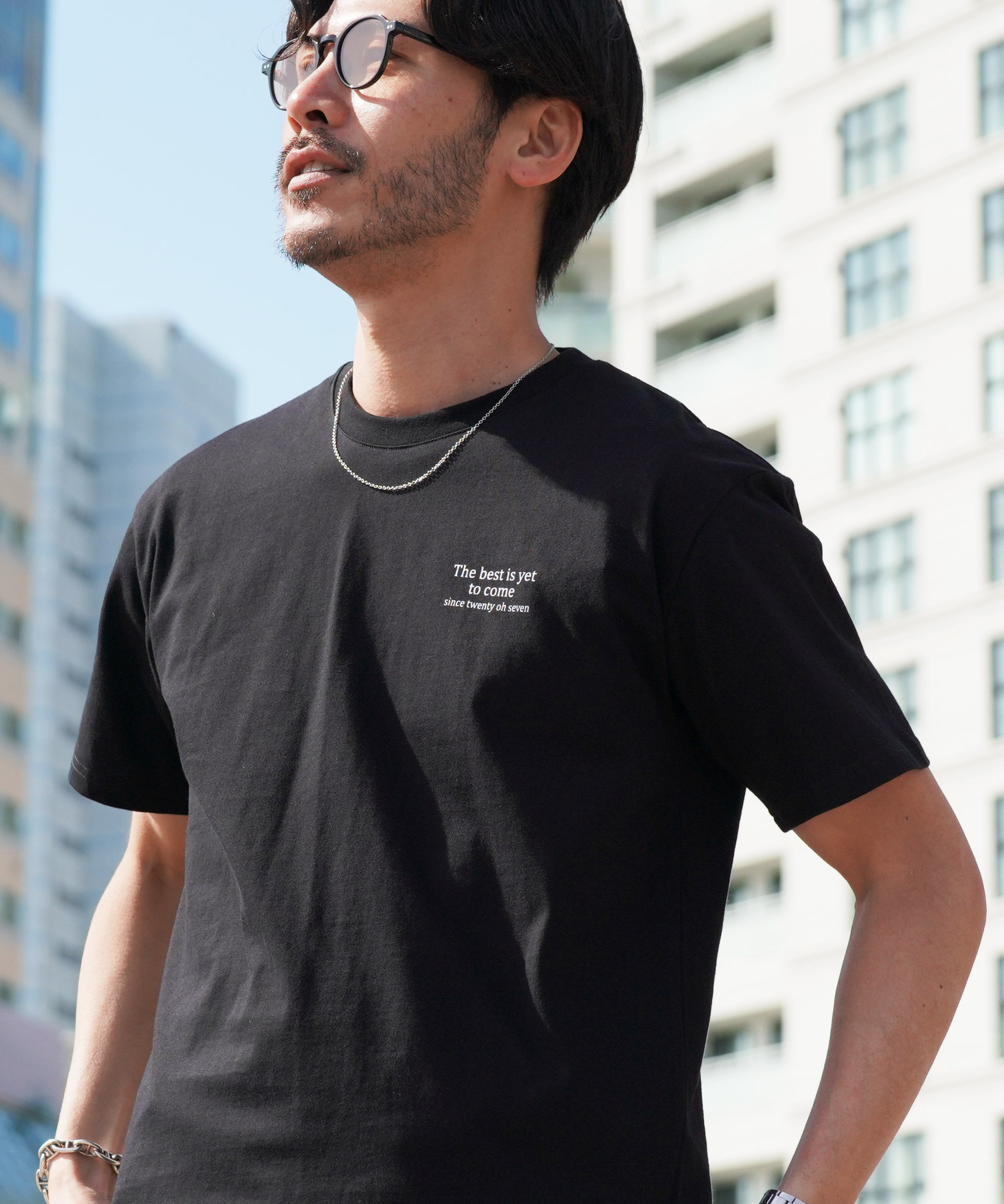 Tシャツ メンズ カットソー ロゴプリント 半袖 バックプリント ワンポイント 綿 コットン サーフ系 ユニセックス | JIGGYS SHOP | 04