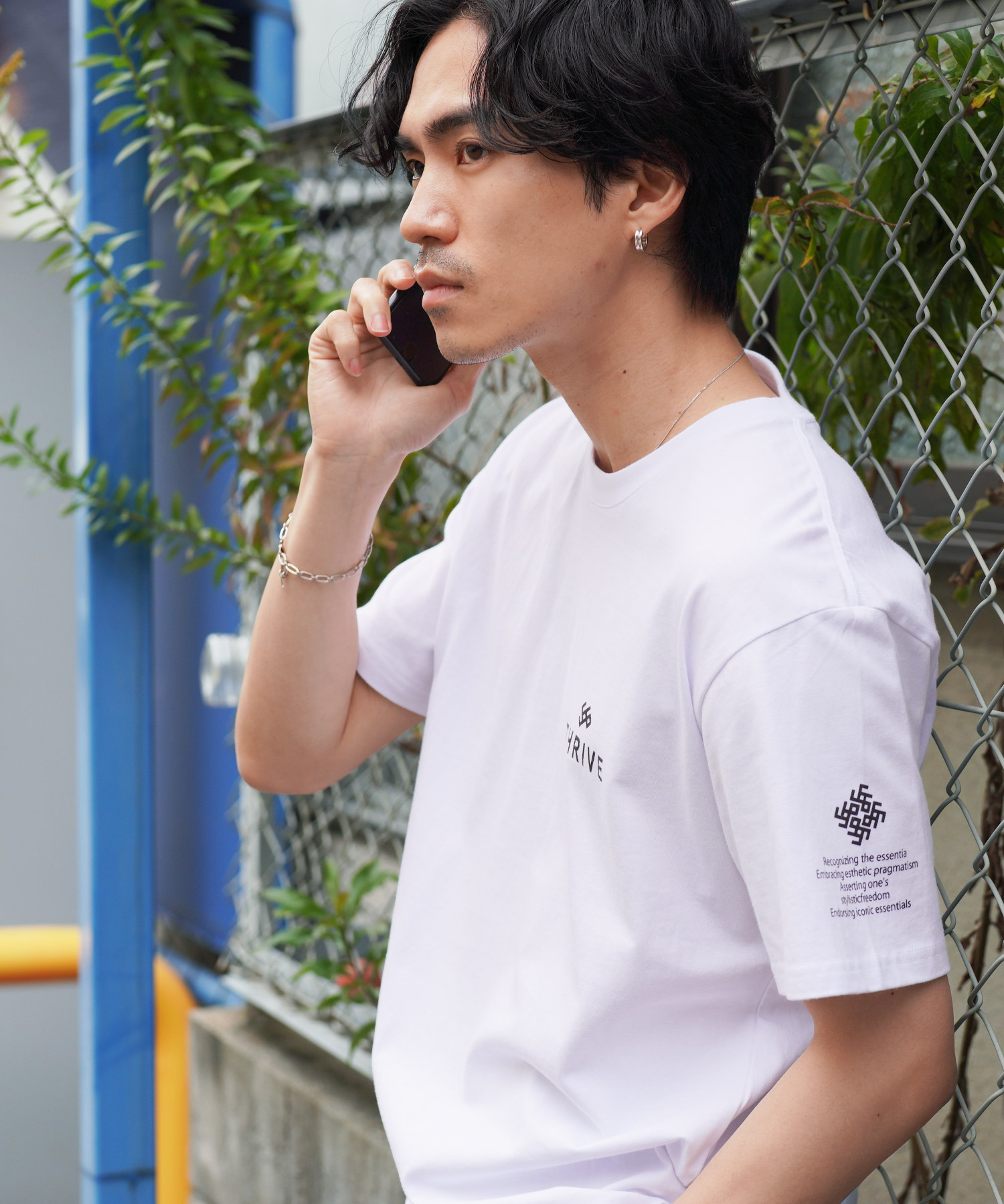 Tシャツ メンズ カットソー ロゴプリント 半袖 バックプリント ワンポイント 綿 コットン サーフ系 ユニセックス | JIGGYS SHOP | 19