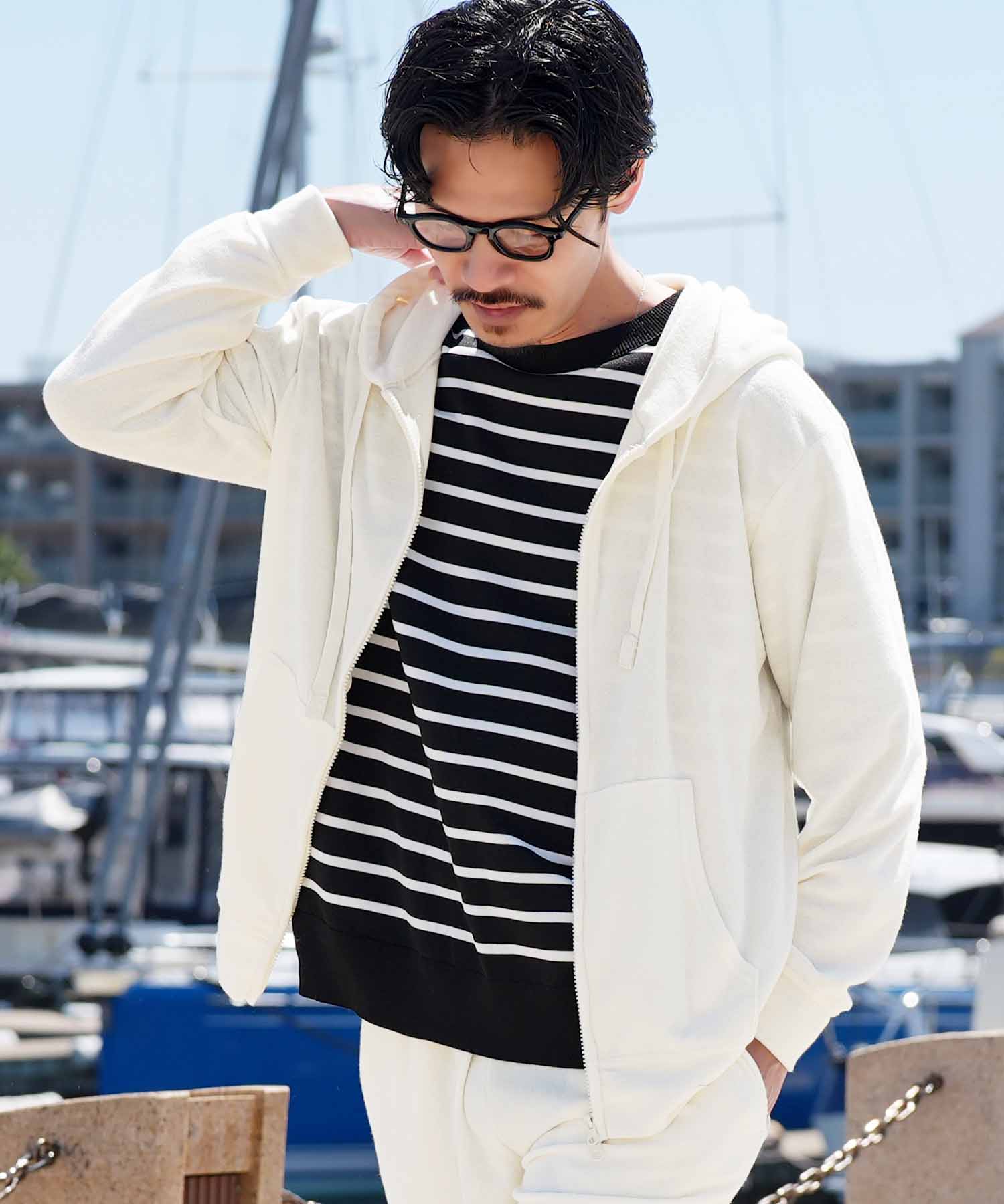 JIGGYS SHOP（ジギーズショップ） パイルパーカー メンズ トップス