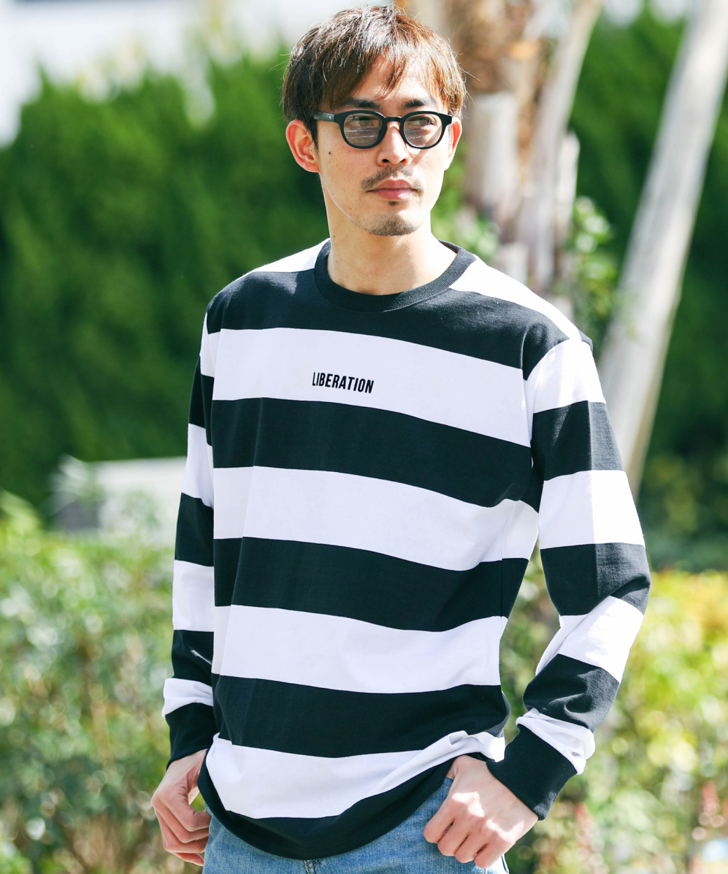 ロンt Tシャツ メンズ トップス カットソー ボーダーtシャツ 長袖tシャツ クルーネック コットン 綿100 春 春服 Jiggys Shop 通販 Paypayモール