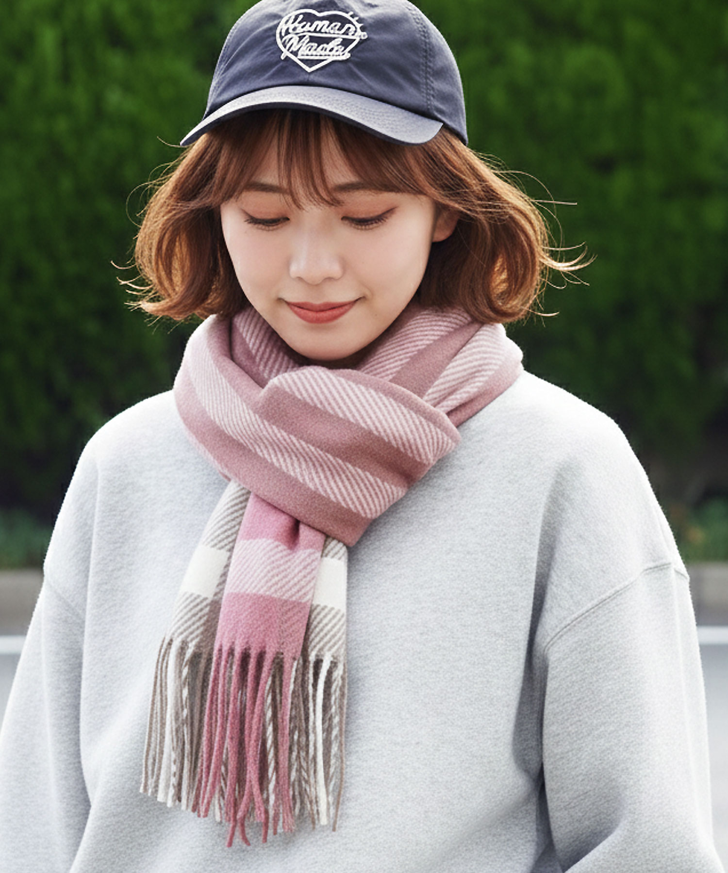 JIGGYS SHOP（ジギーズショップ） マフラー メンズ チェック柄