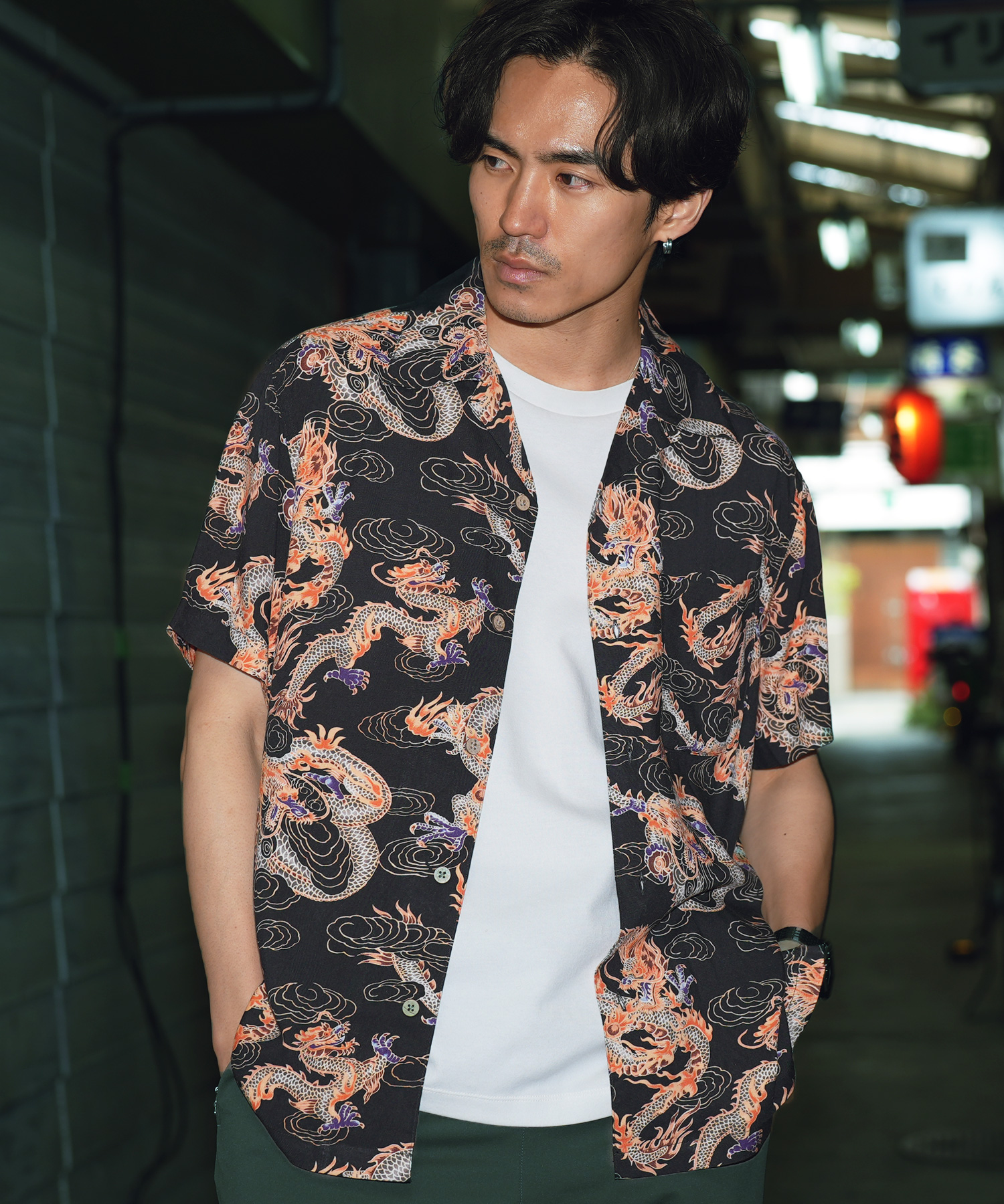 JIGGYS SHOP（ジギーズショップ） アロハシャツ メンズ トップス 半袖