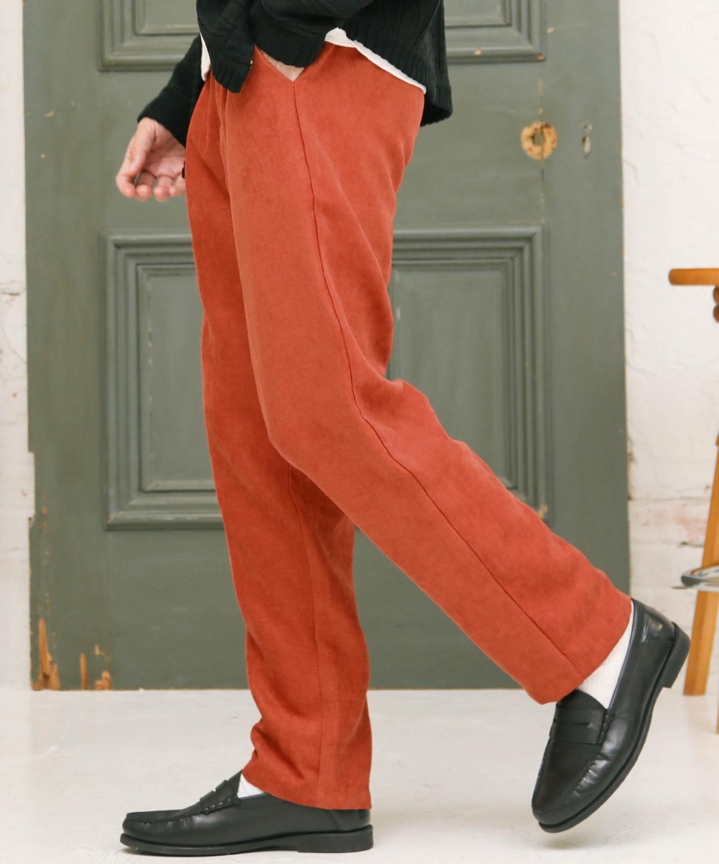 ワイドパンツ メンズ ボトムス コーデュロイ カラーパンツ ワイドシルエット ゆったり 冬 冬服 Jiggys Shop 通販 Paypayモール