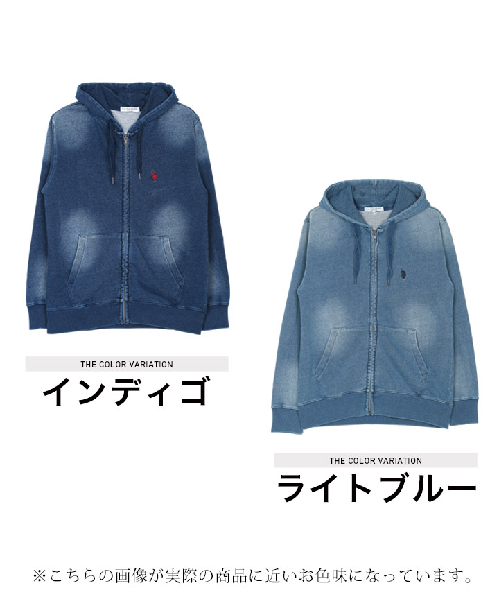 US.POLO ASSN. ユーエスポロアッスン パーカー メンズ トップス ジップ