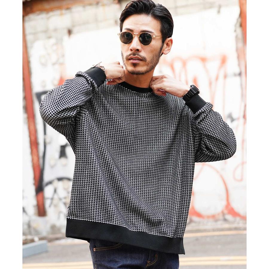 ニット セーター メンズ トップス ワッフル編み クルーネック 長袖 ビッグシルエット ルーズ ゆったり オーバーサイズ 春 春服 Jiggys Shop 通販 Paypayモール ニット セーター メンズ トップス ワッフル編み クルーネック 長袖 ビッグシルエット ルーズ ゆったり オーバーサイズ 春 春服 Jiggys Shop 通販 Paypayモール