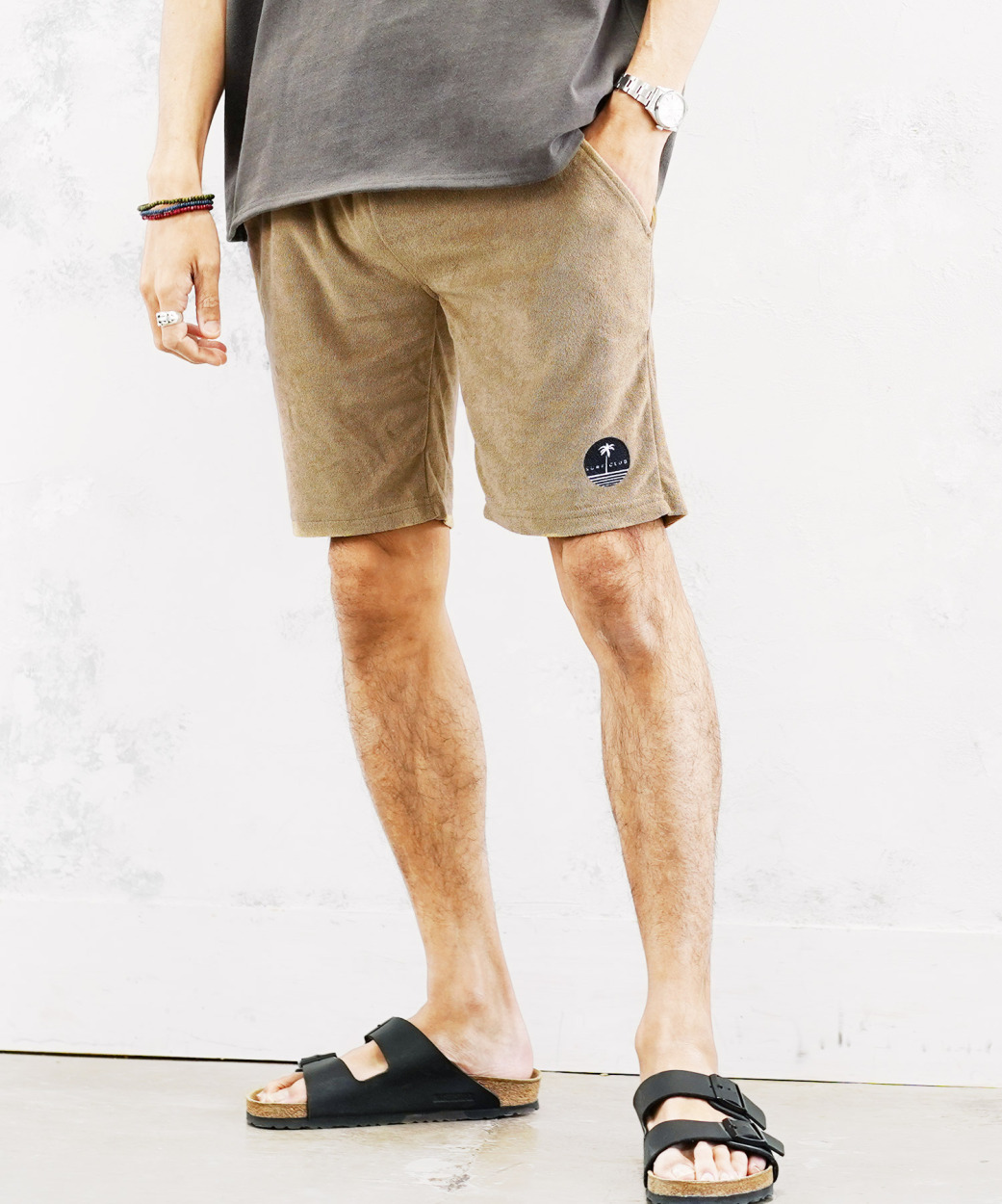 パイル地 ハーフパンツ メンズの商品一覧 通販 Yahoo ショッピング