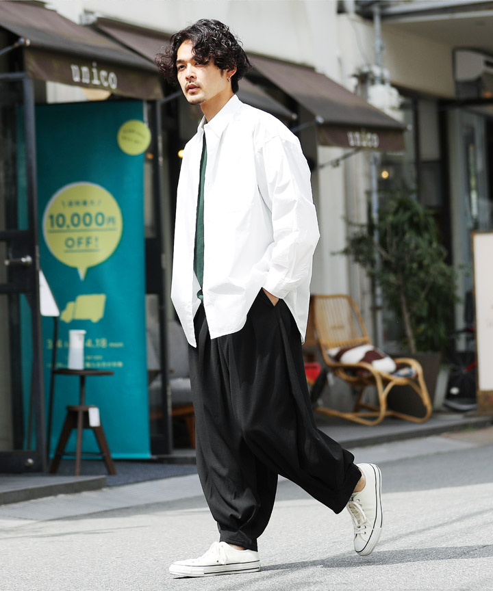 送料無料 一部地域を除く ワイドパンツ メンズ ボトムス 梨地素材 タックパンツ ウエストゴム イージーパンツ ワイドシルエット ゆったり 春 春服 夏 夏服2 995円 Aynaelda Com