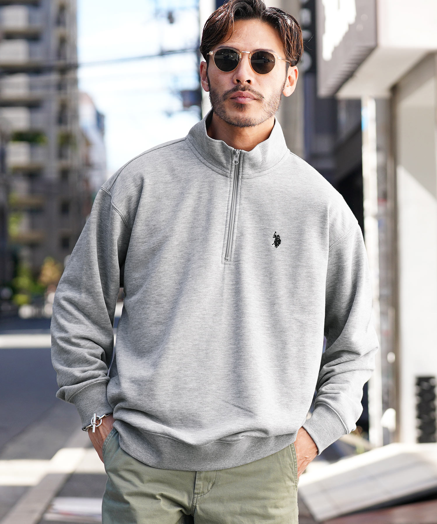 US.POLO ASSN. ユーエスポロアッスン トレーナー メンズ