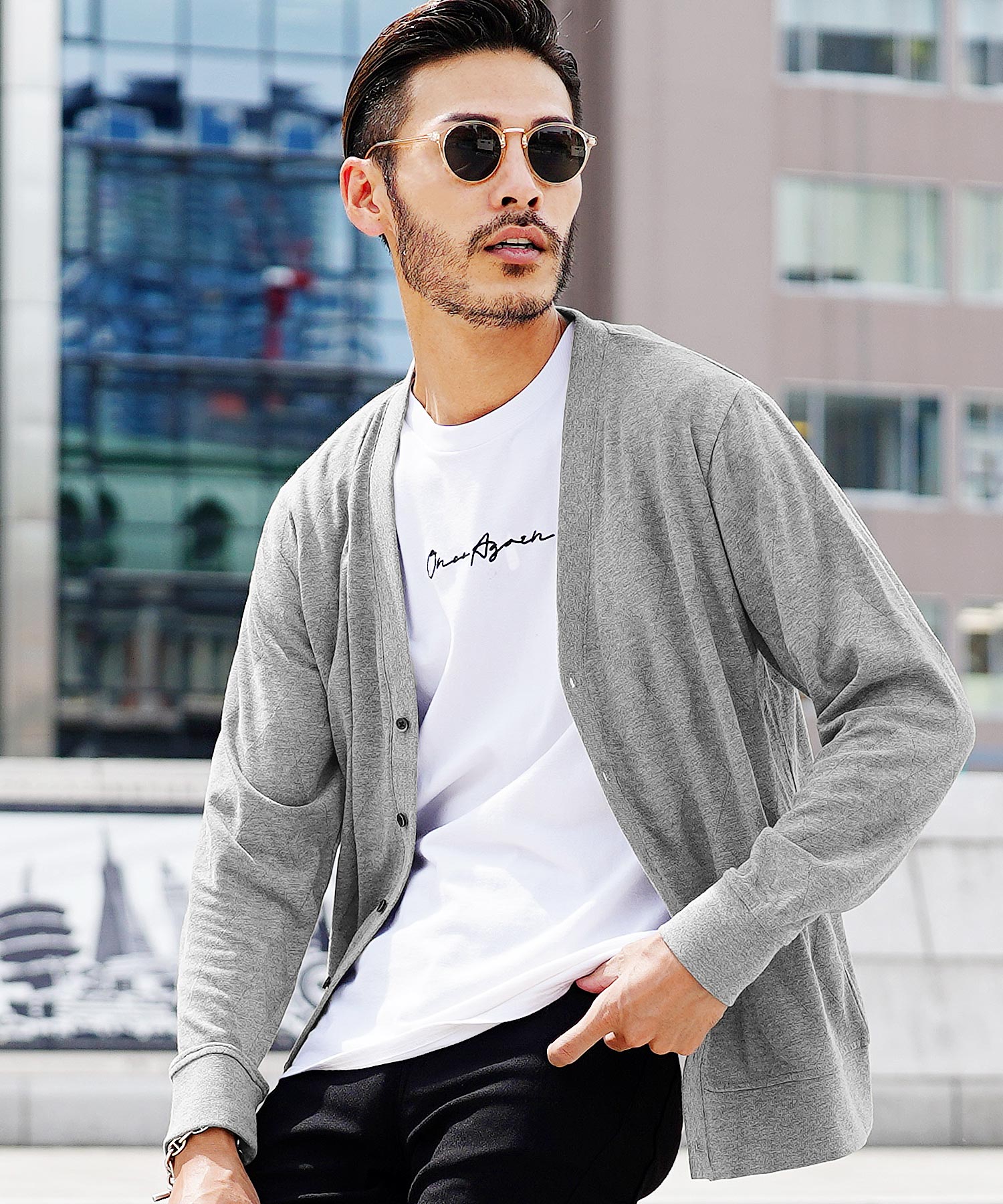 カーディガン メンズ トップス ダイヤジャガード アーガイル ニットカーディガン 長袖 秋 秋服 Jiggys Shop 通販 Yahoo ショッピング