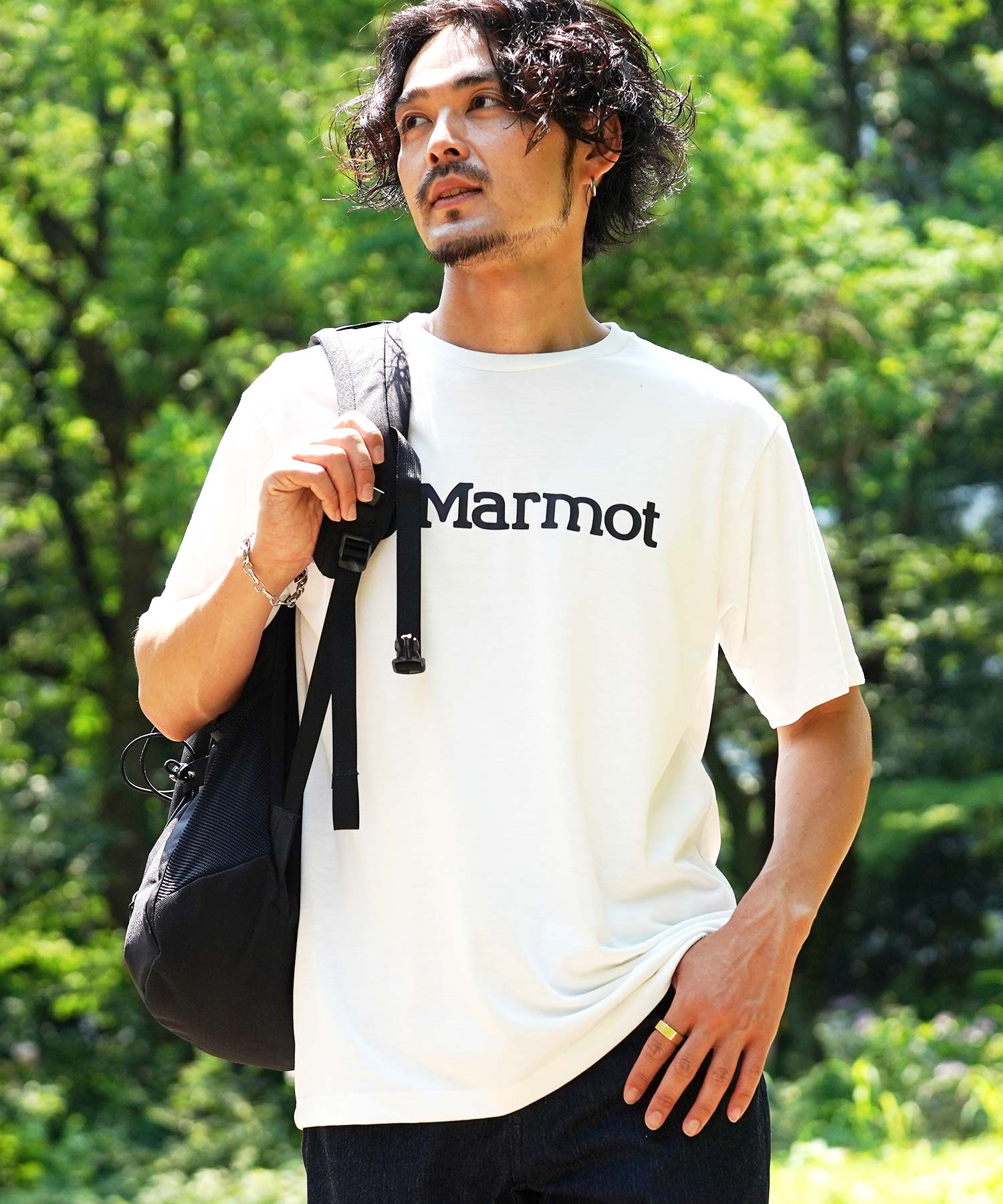 【クーポン対象外】Marmot マーモット Tシャツ メンズ トップス カットソー 半袖Tシャツ ロ...