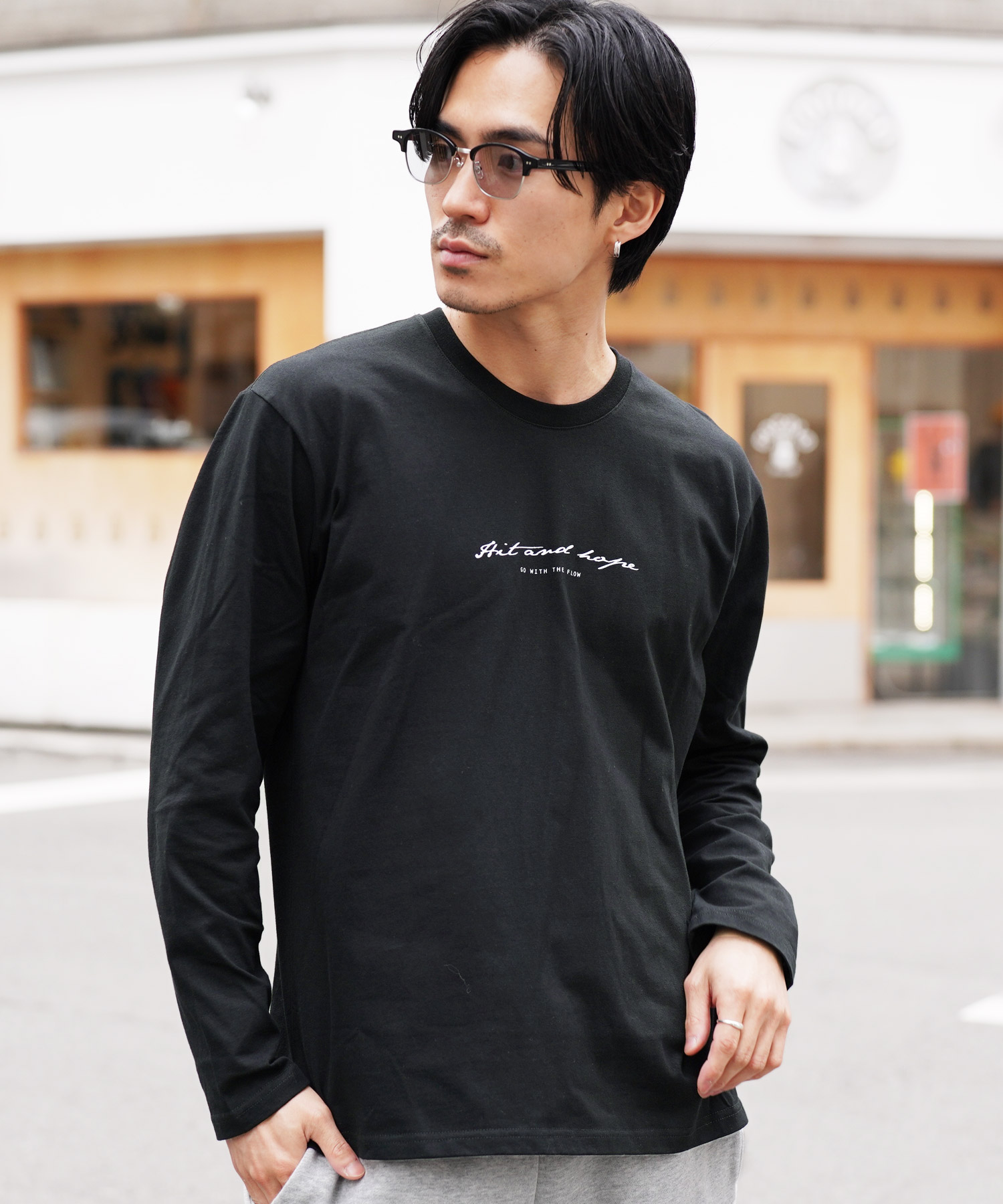 JIGGYS SHOP（ジギーズショップ） ロンT Tシャツ メンズ トップス