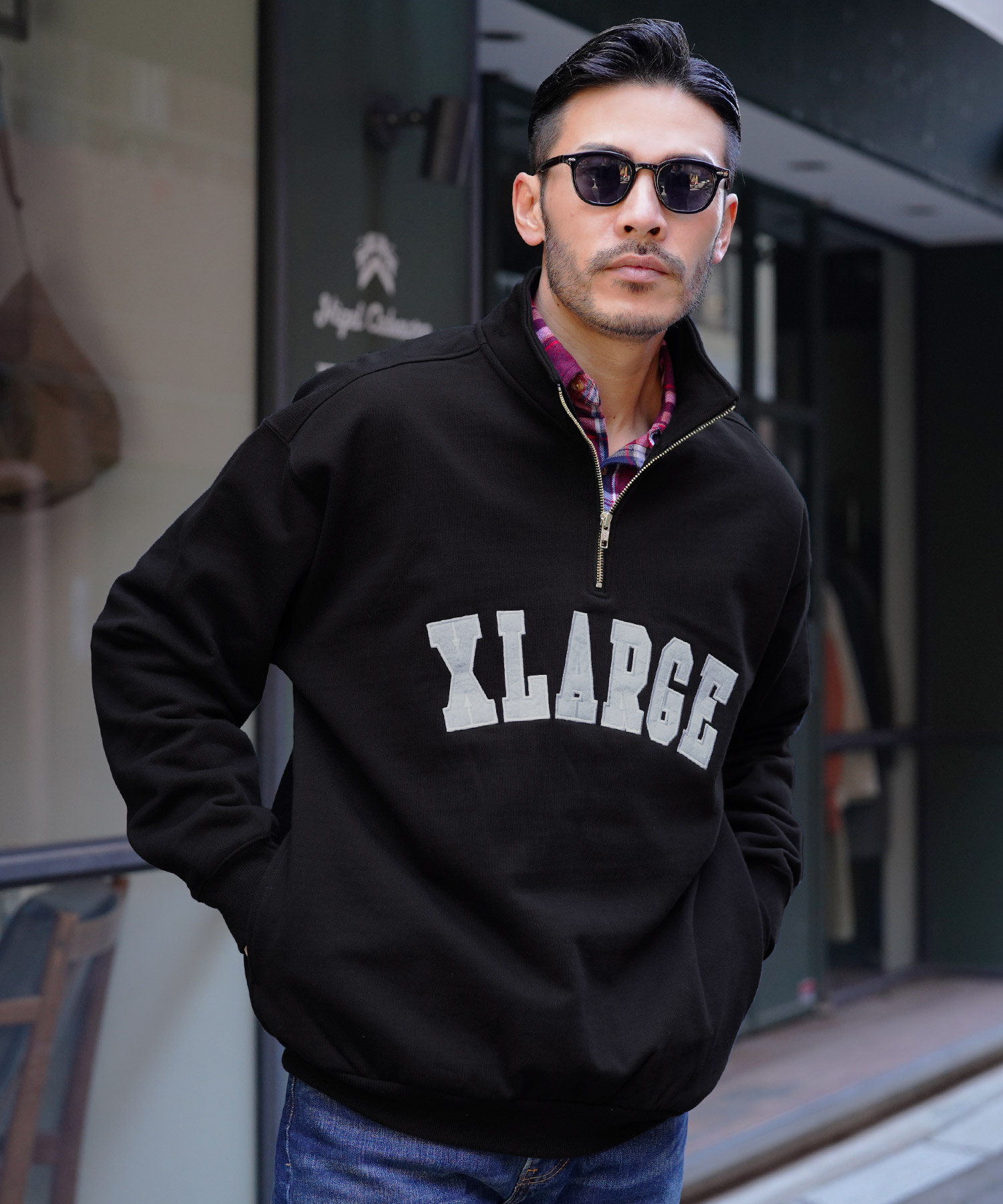 XLARGE ハーフジップの商品一覧 通販 - Yahoo!ショッピング