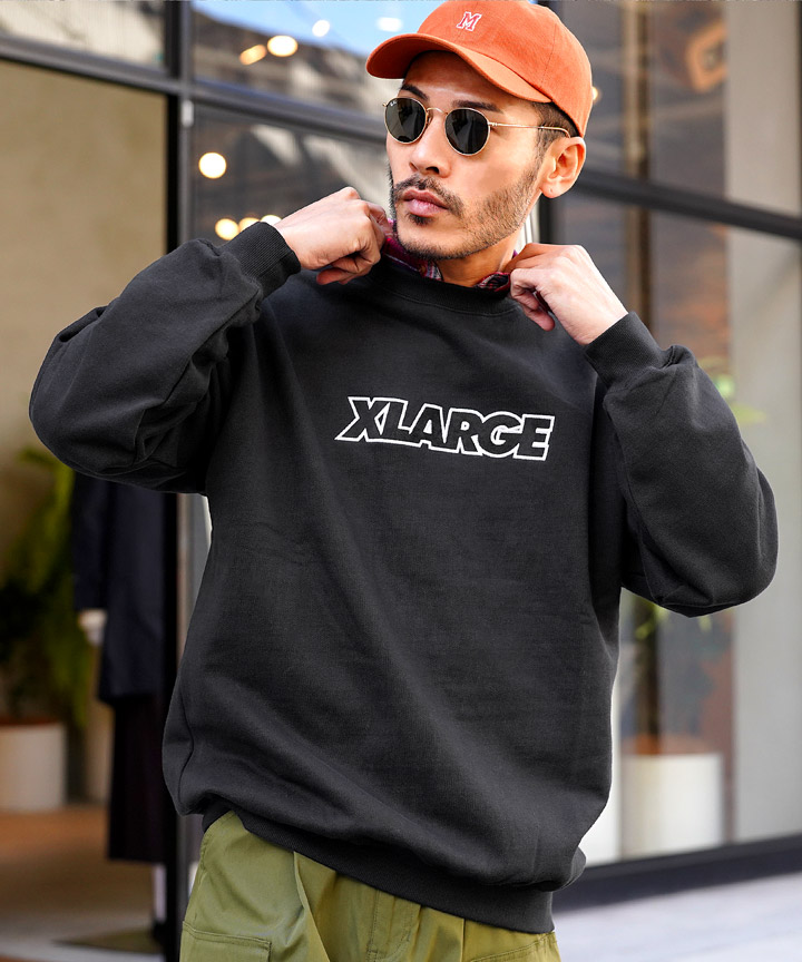 クーポン対象外】XLARGE エクストララージ トレーナー メンズ トップス 