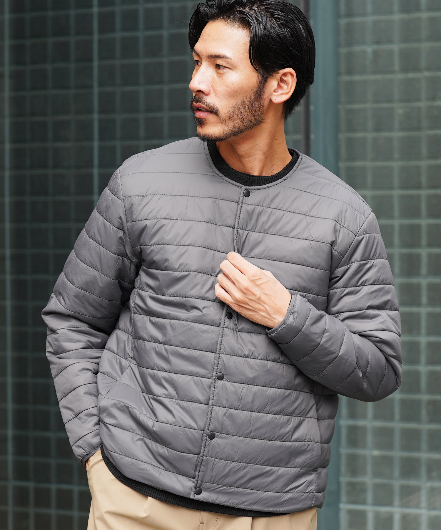 JIGGYS SHOP 中綿ジャケット ブルゾン メンズ アウター インナー JIGGYS SHOP 中綿ジャケット ブルゾン メンズ アウター インナー