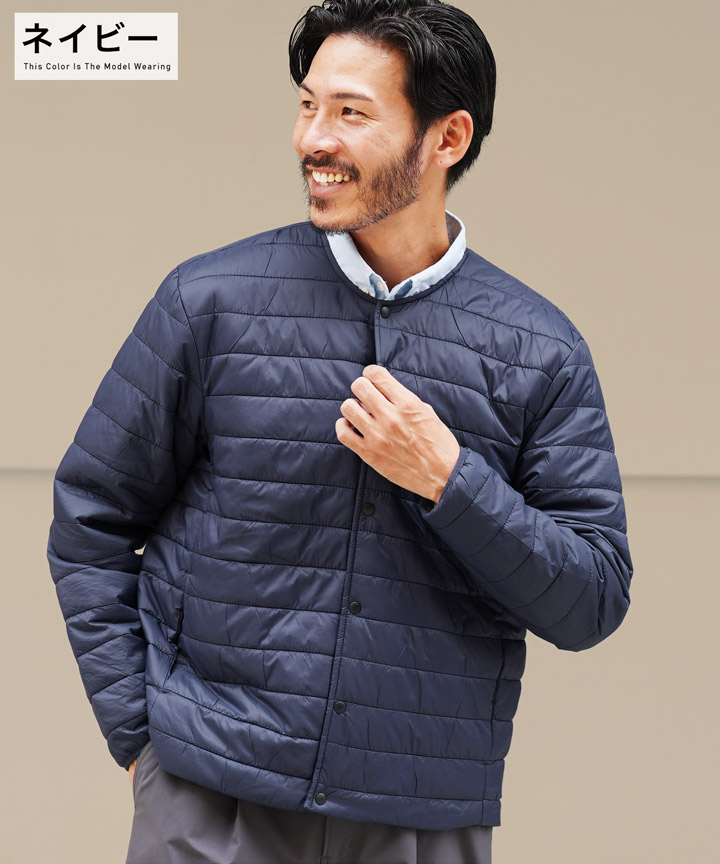 JIGGYS SHOP 中綿ジャケット ブルゾン メンズ アウター インナー