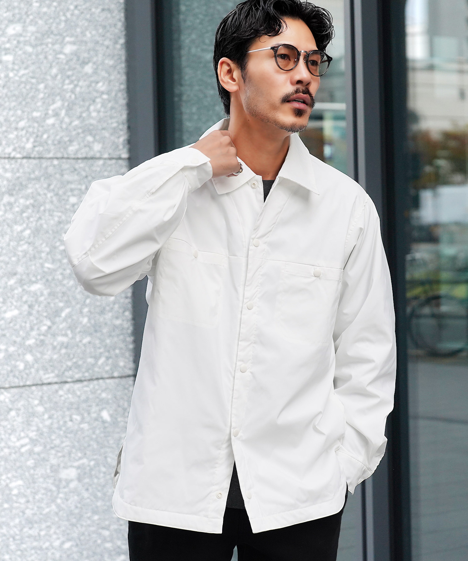 JIGGYS SHOP（ジギーズショップ） 中綿シャツ シャツジャケット メンズ