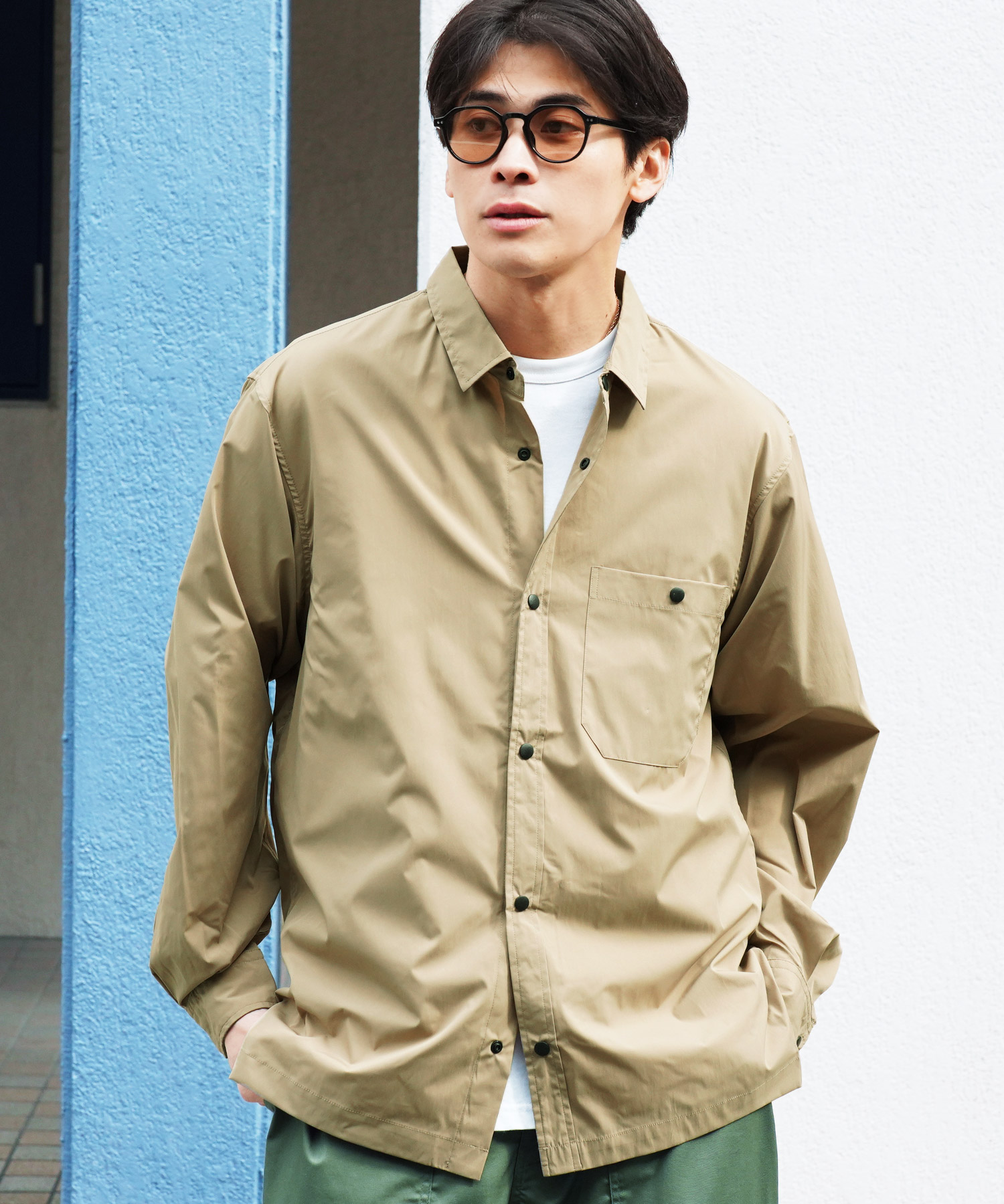 JIGGYS SHOP（ジギーズショップ） シャツ メンズ トップス 長袖シャツ