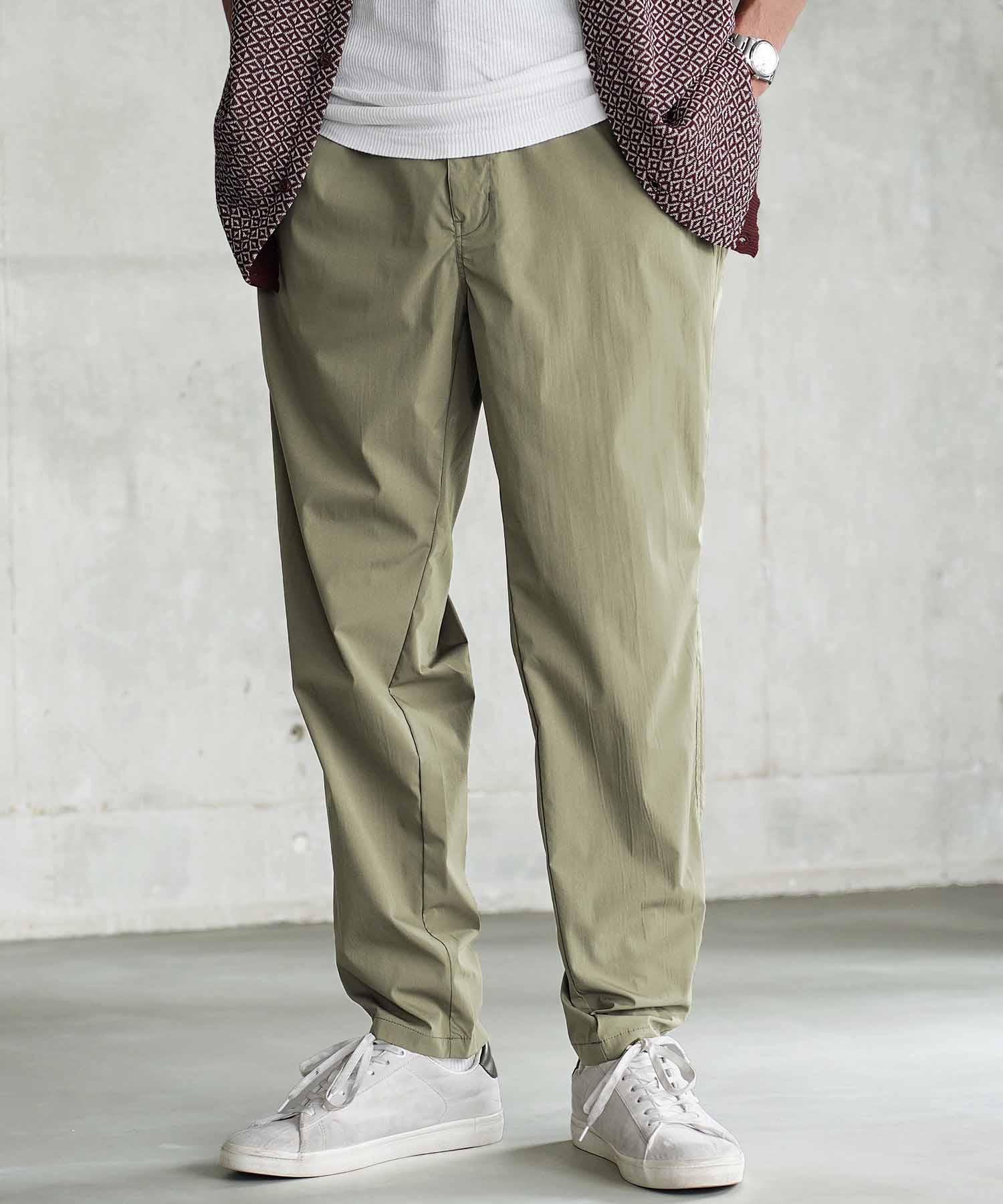 497 PGG ユニセックス 定価30,800円 イージーパンツ カーキ S JIGGYS SHOP（ジギーズショップ） イージーパンツ ジャージ メンズ