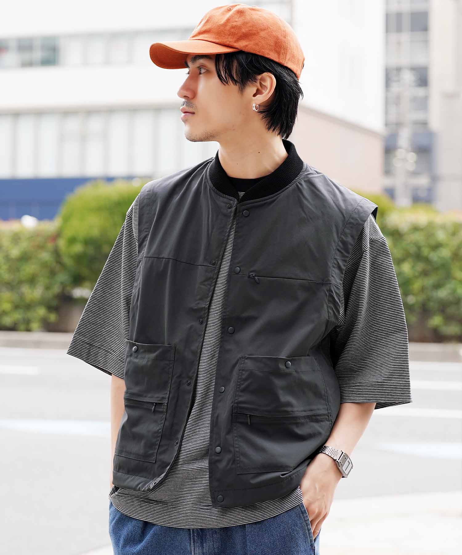 JIGGYS SHOP（ジギーズショップ） ベスト メンズ トップス 撥水加工 5