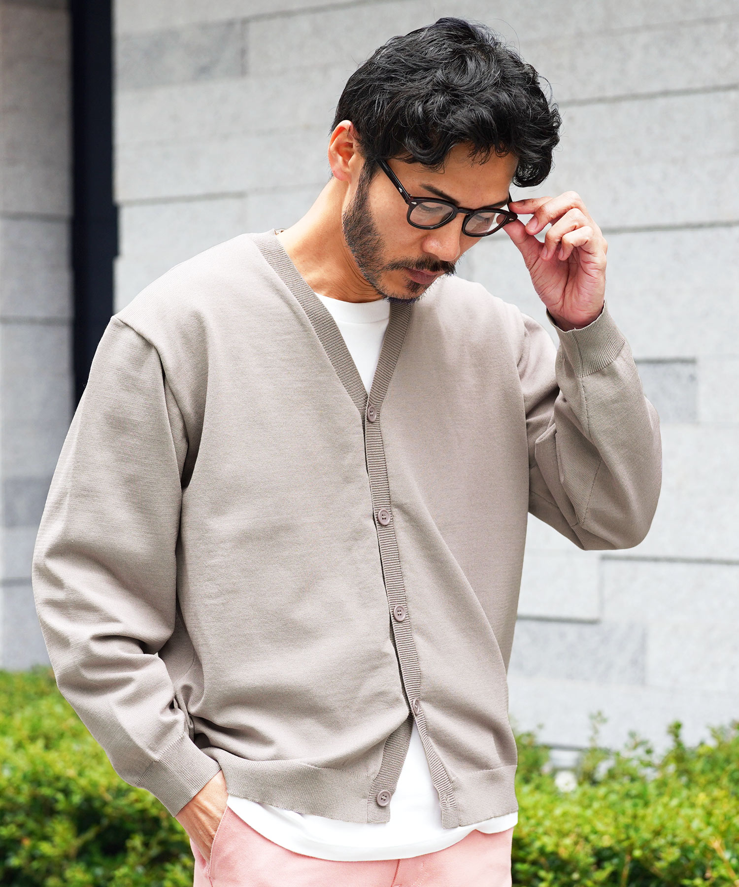 JIGGYS SHOP（ジギーズショップ） カーディガン メンズ トップス