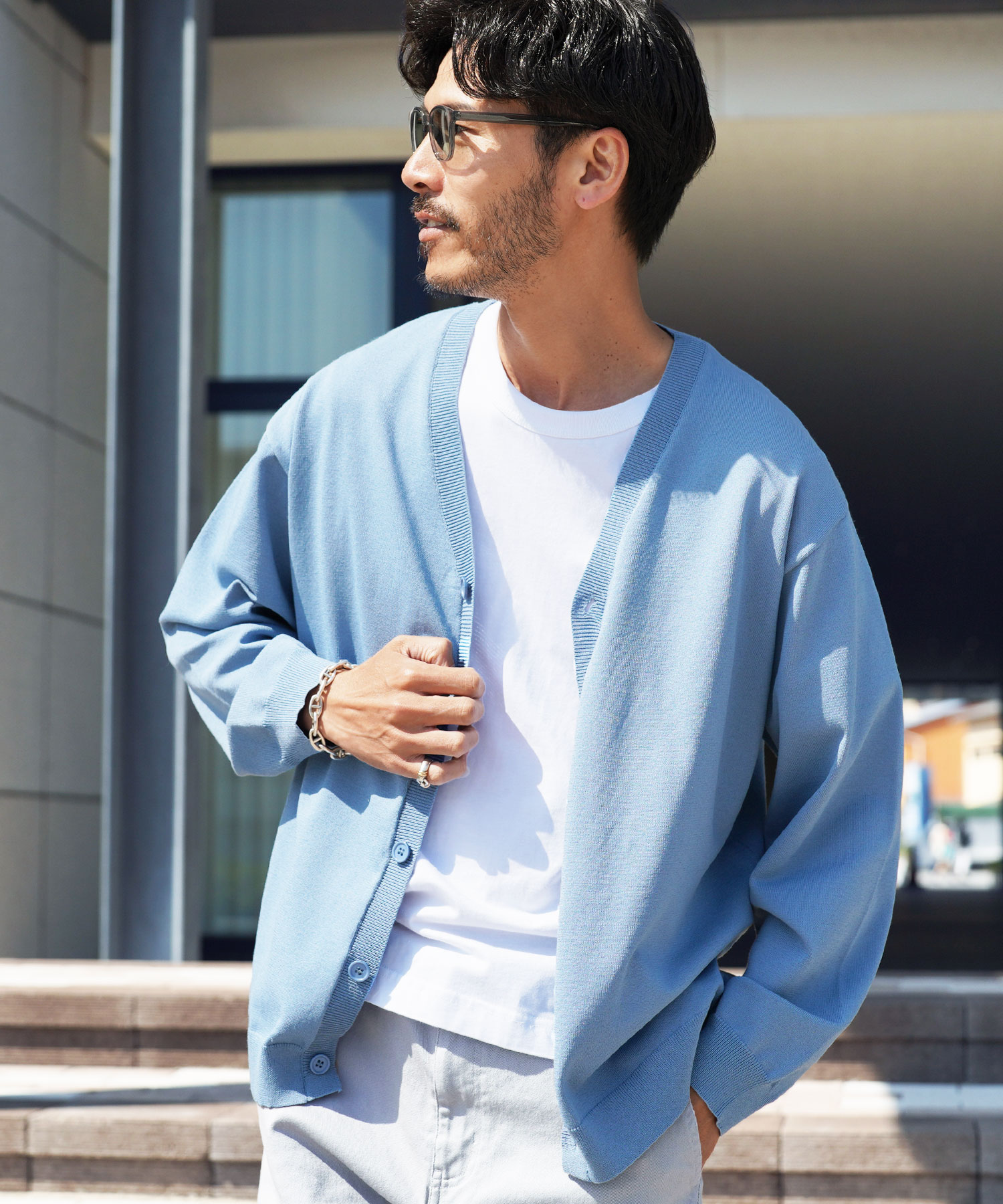 JIGGYS SHOP（ジギーズショップ） カーディガン メンズ トップス