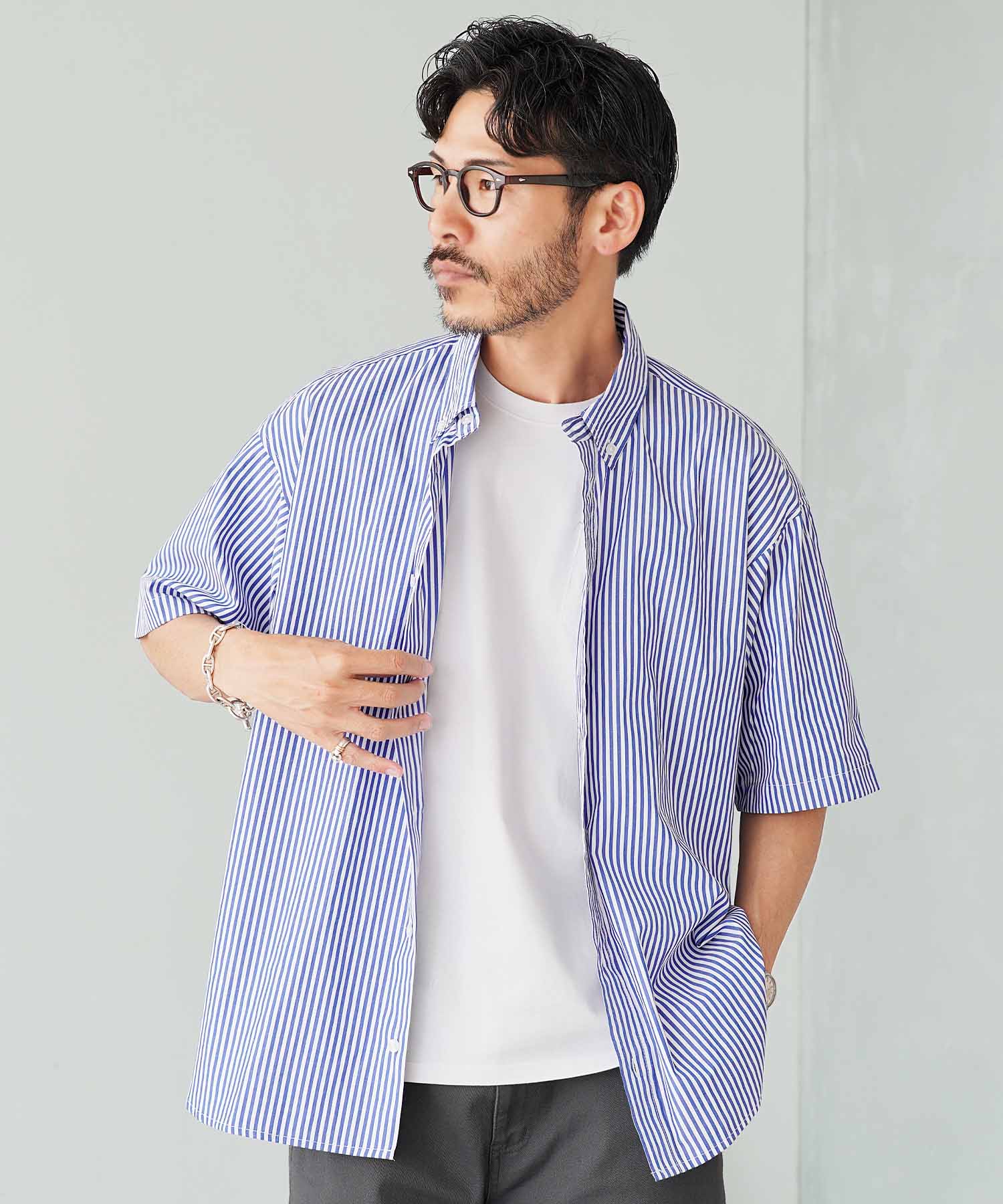 JIGGYS SHOP（ジギーズショップ） シャツ メンズ トップス 半袖シャツ