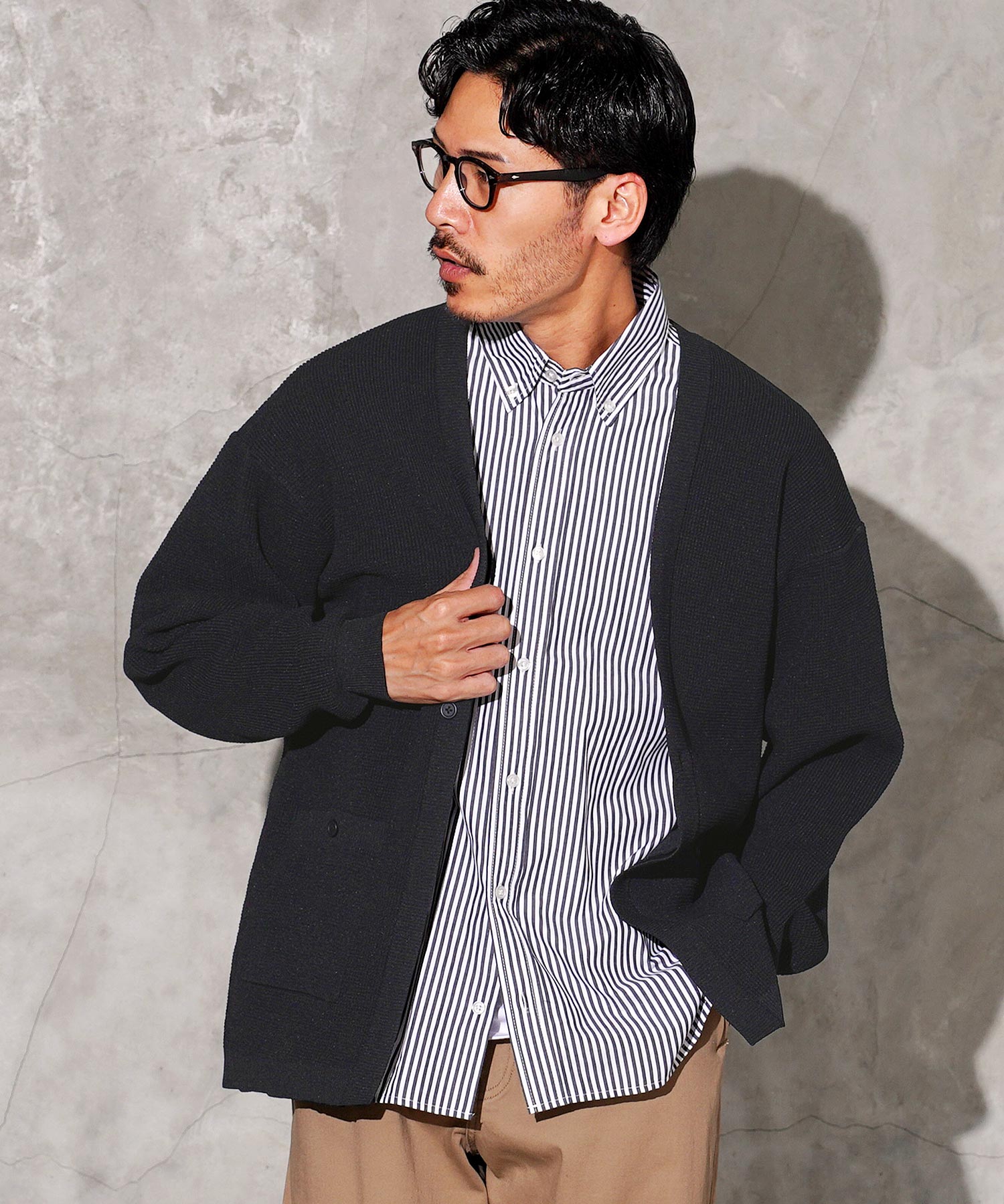 JIGGYS SHOP（ジギーズショップ） カーディガン メンズ トップス