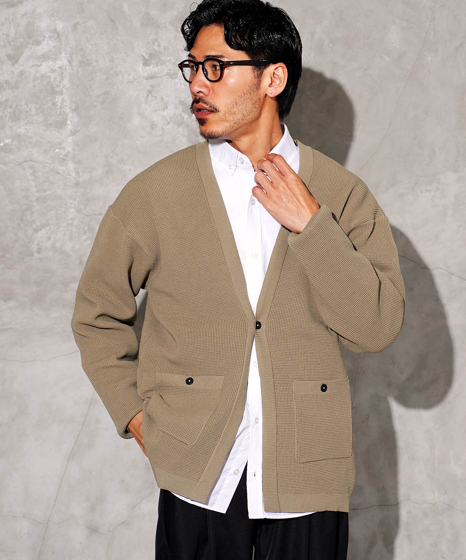 JIGGYS SHOP（ジギーズショップ） カーディガン メンズ トップス