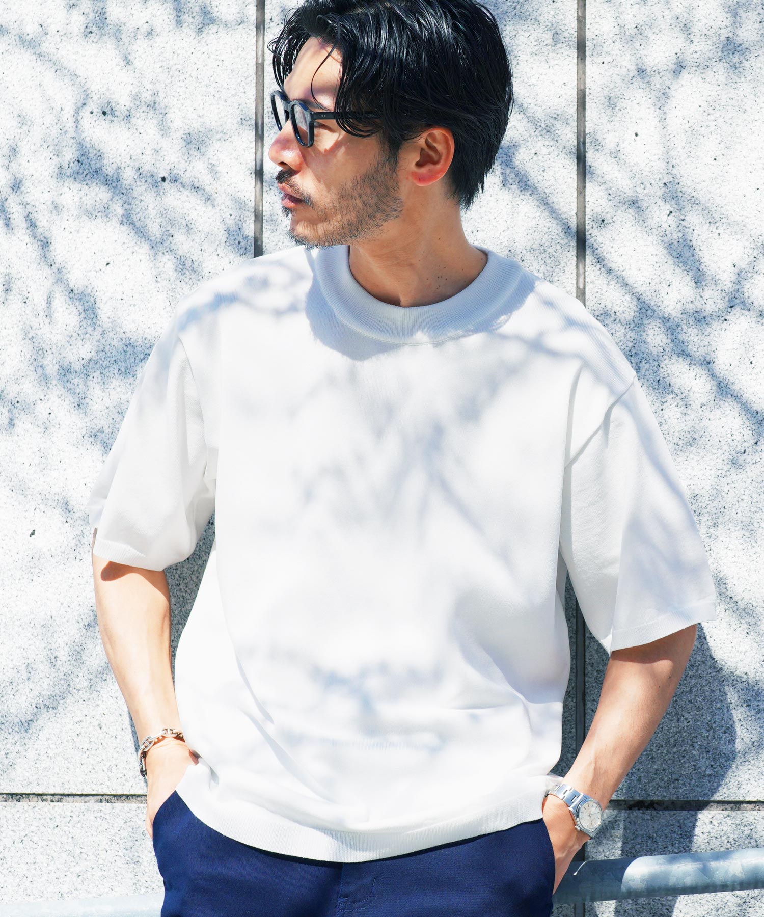 美品 セーターTシャツ 90 JIGGYS SHOP（ジギーズショップ） サマーニット メンズ トップス