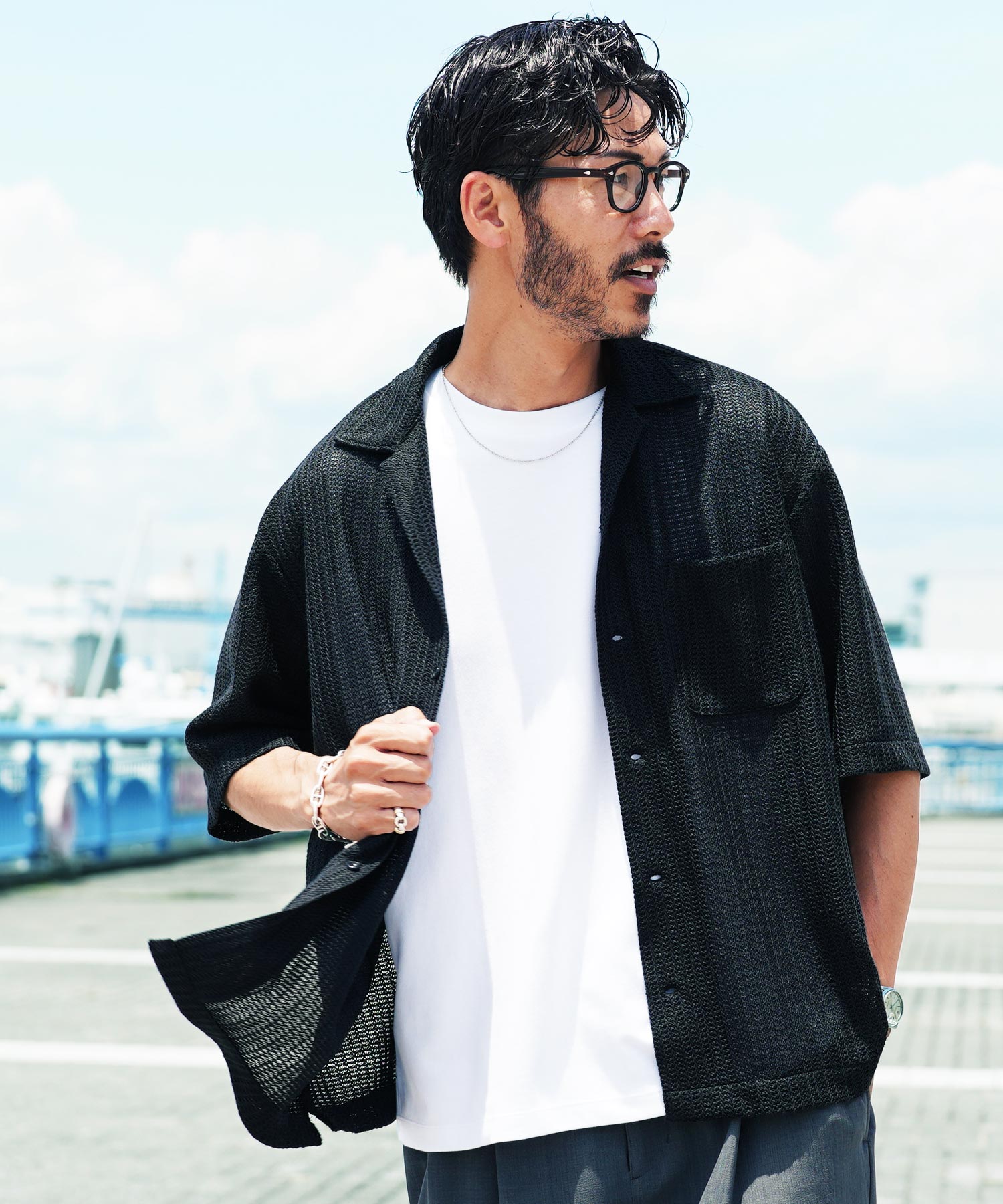 JIGGYS SHOP（ジギーズショップ） シャツ メンズ トップス 半袖シャツ