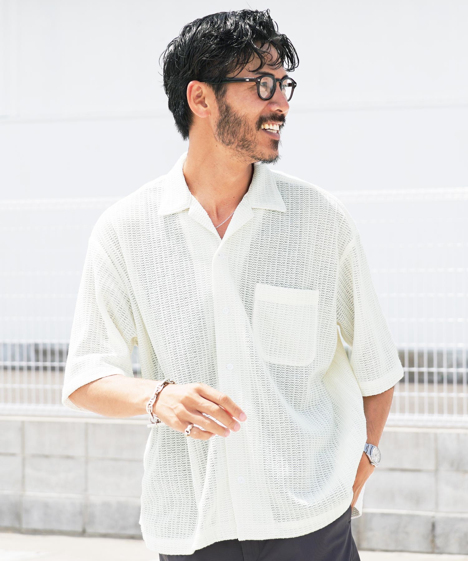 JIGGYS SHOP（ジギーズショップ） シャツ メンズ トップス 半袖シャツ