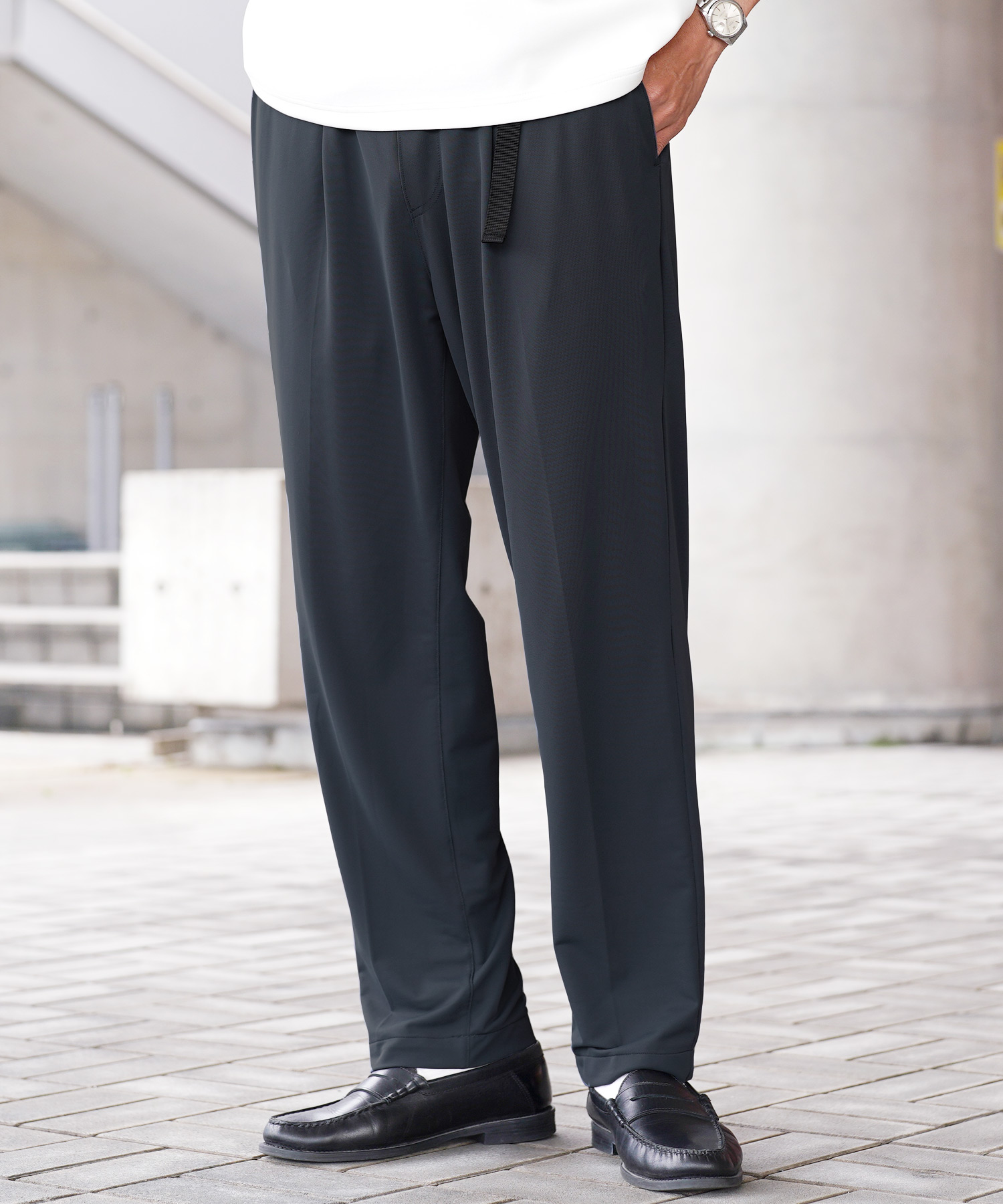 JIGGYS SHOP（ジギーズショップ） イージーパンツ スラックス メンズ