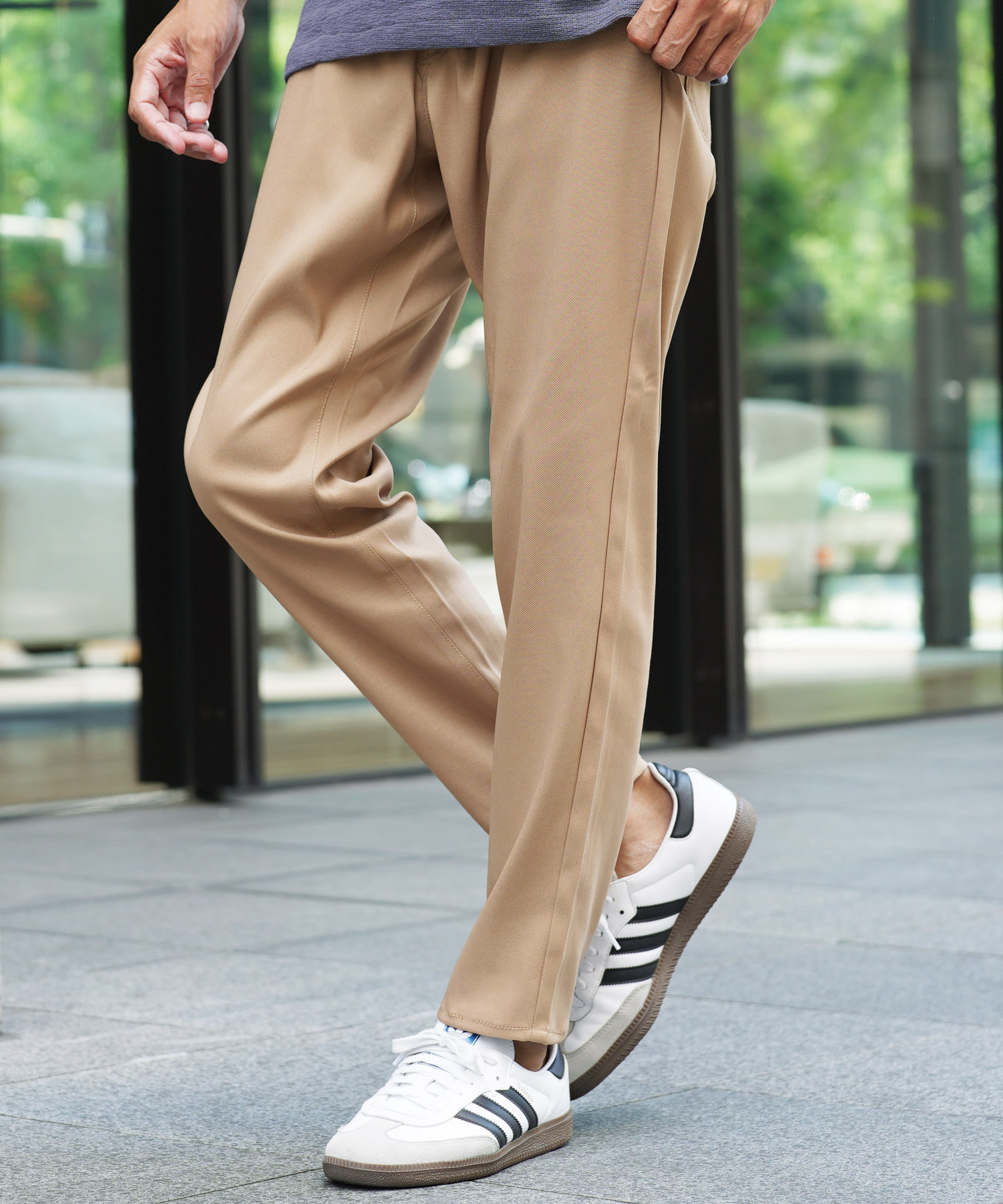 JIGGYS SHOP（ジギーズショップ） アンクルパンツ イージーパンツ