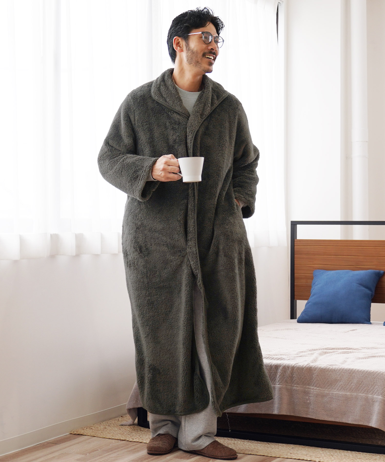 JIGGYS SHOP（ジギーズショップ） 着る毛布 ルームウェア メンズ 男女