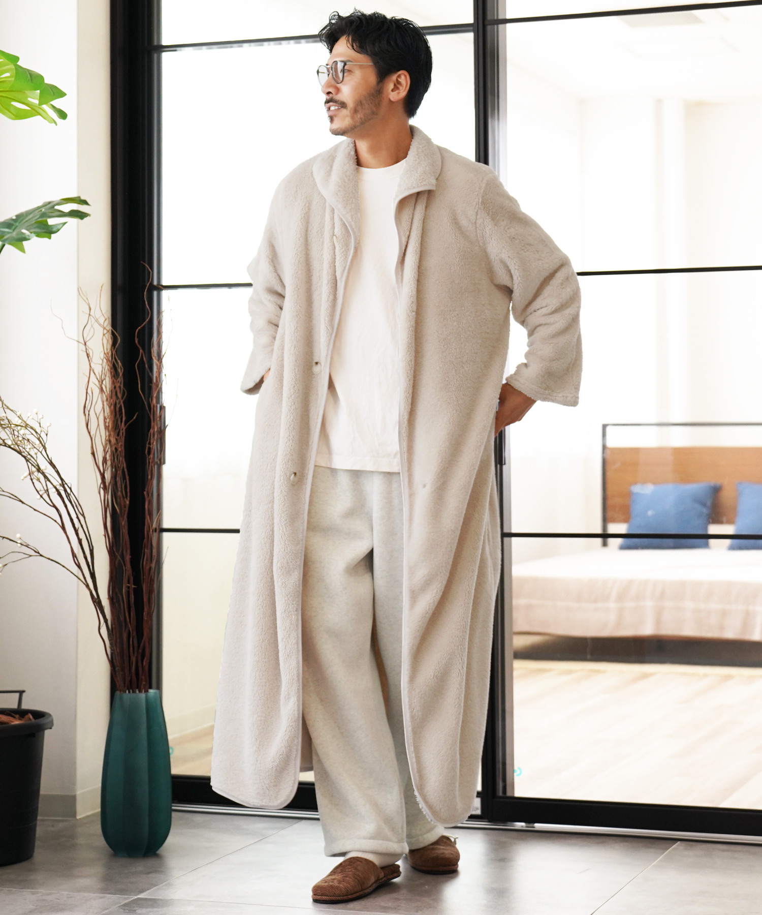 JIGGYS SHOP（ジギーズショップ） 着る毛布 ルームウェア メンズ 男女