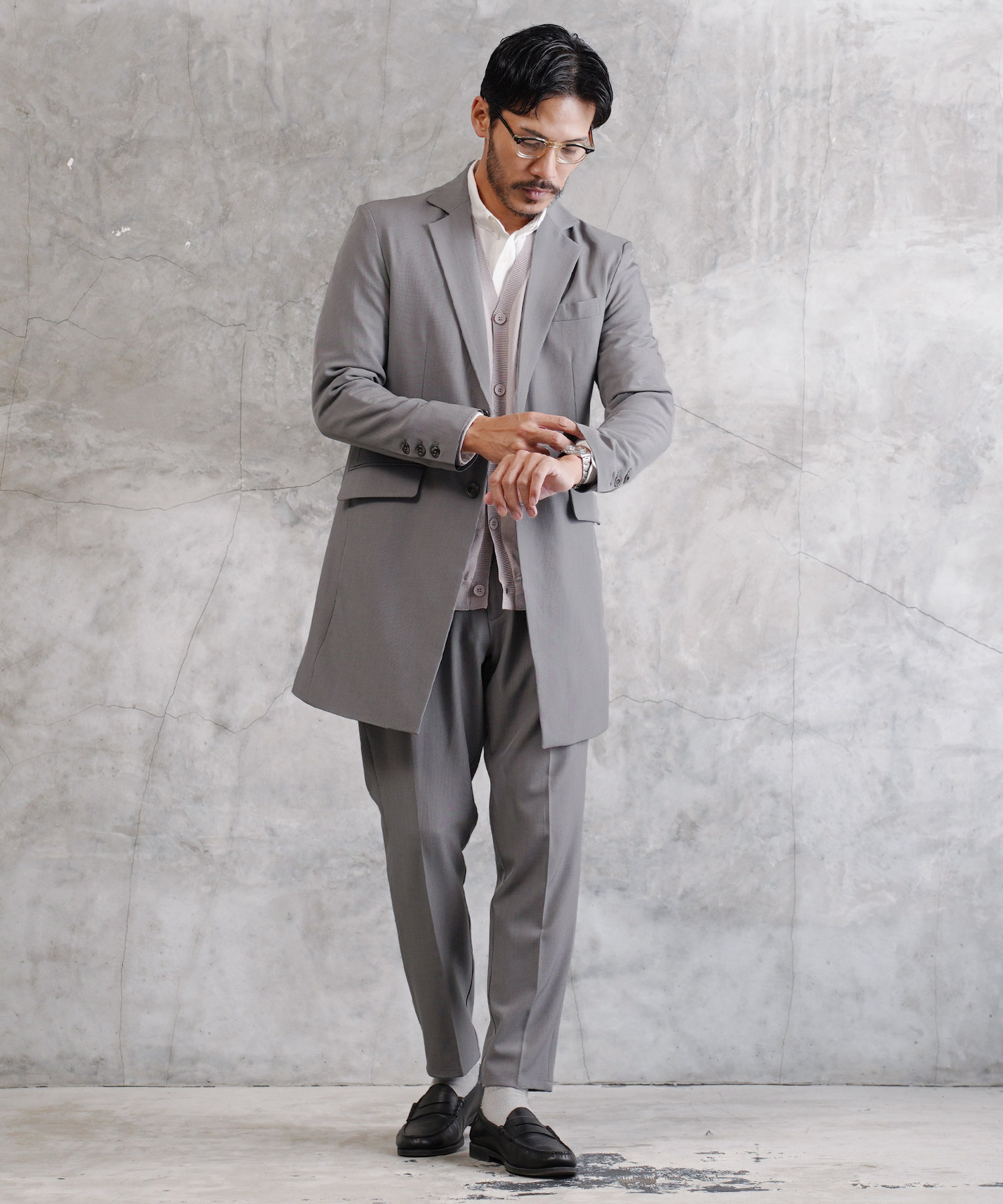 JIGGYS SHOP（ジギーズショップ） チェスターコート メンズ アウター