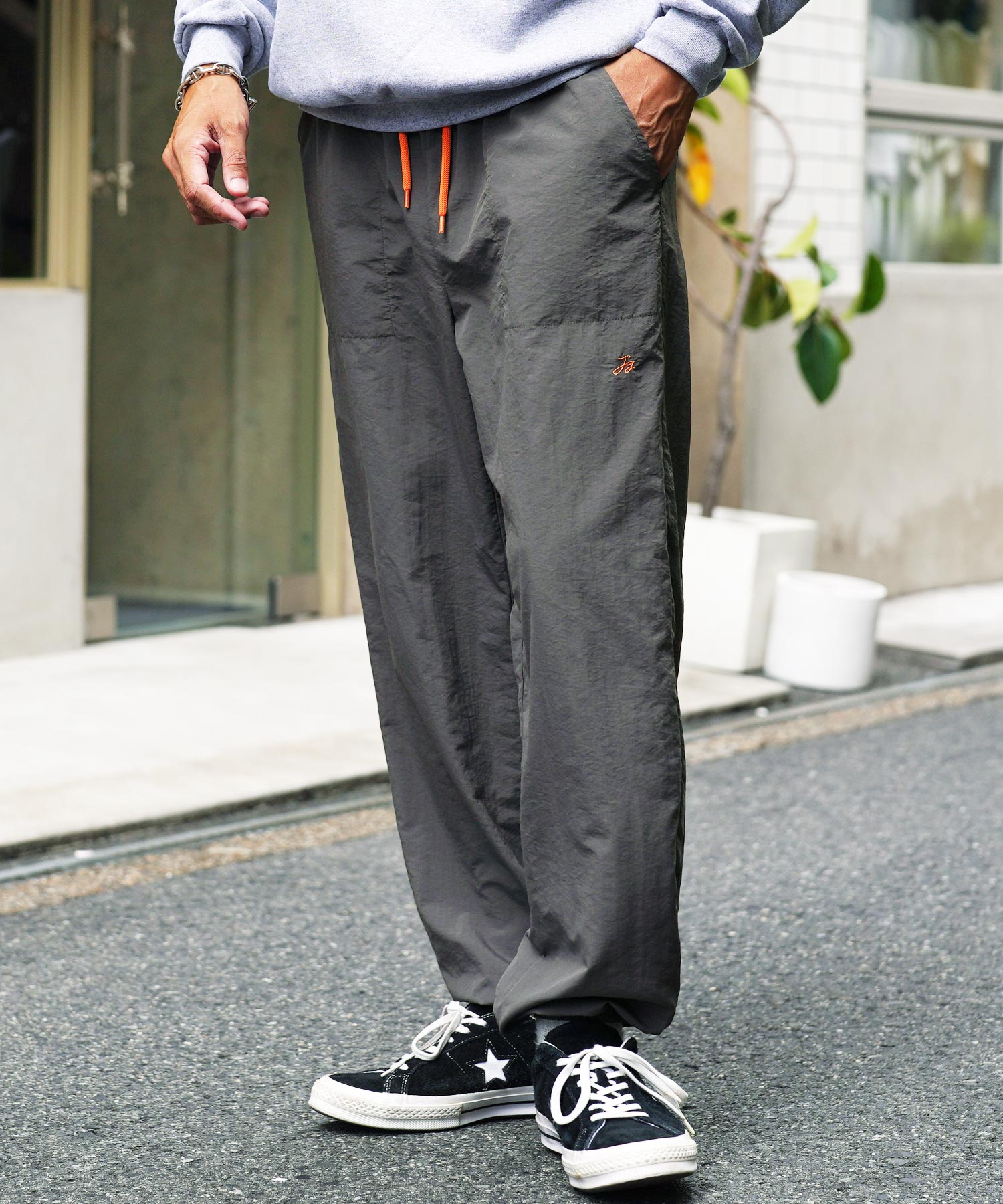 JIGGYS SHOP（ジギーズショップ） ナイロンパンツ イージーパンツ