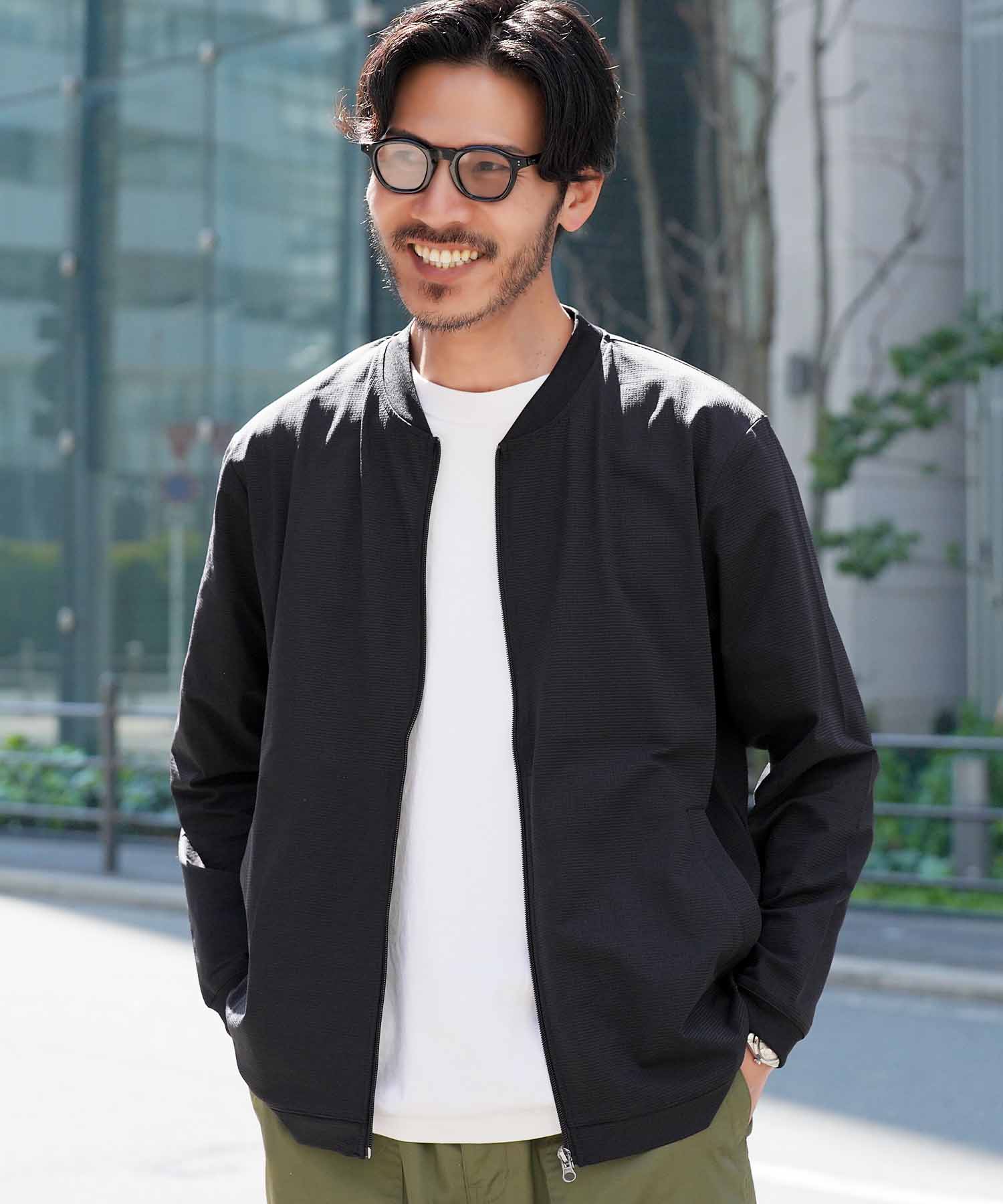 JIGGYS SHOP（ジギーズショップ） サマージャケット メッシュ素材