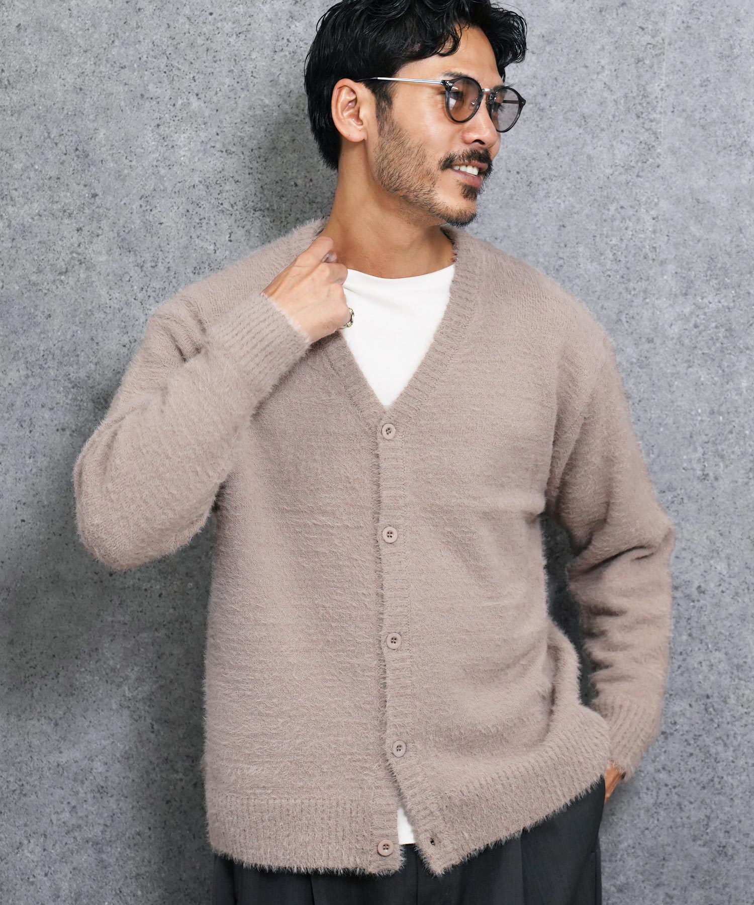 JIGGYS SHOP（ジギーズショップ） カーディガン メンズ トップス