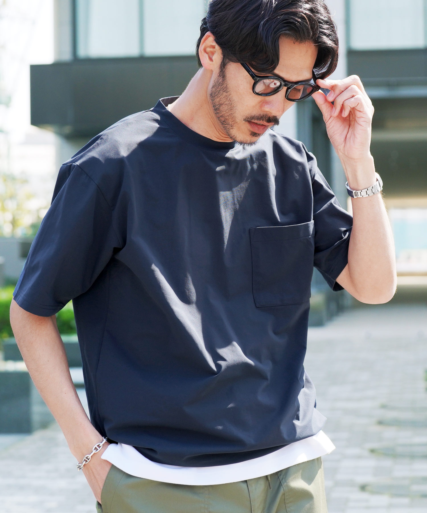 JIGGYS SHOP（ジギーズショップ） Tシャツ メンズ トップス カットソー