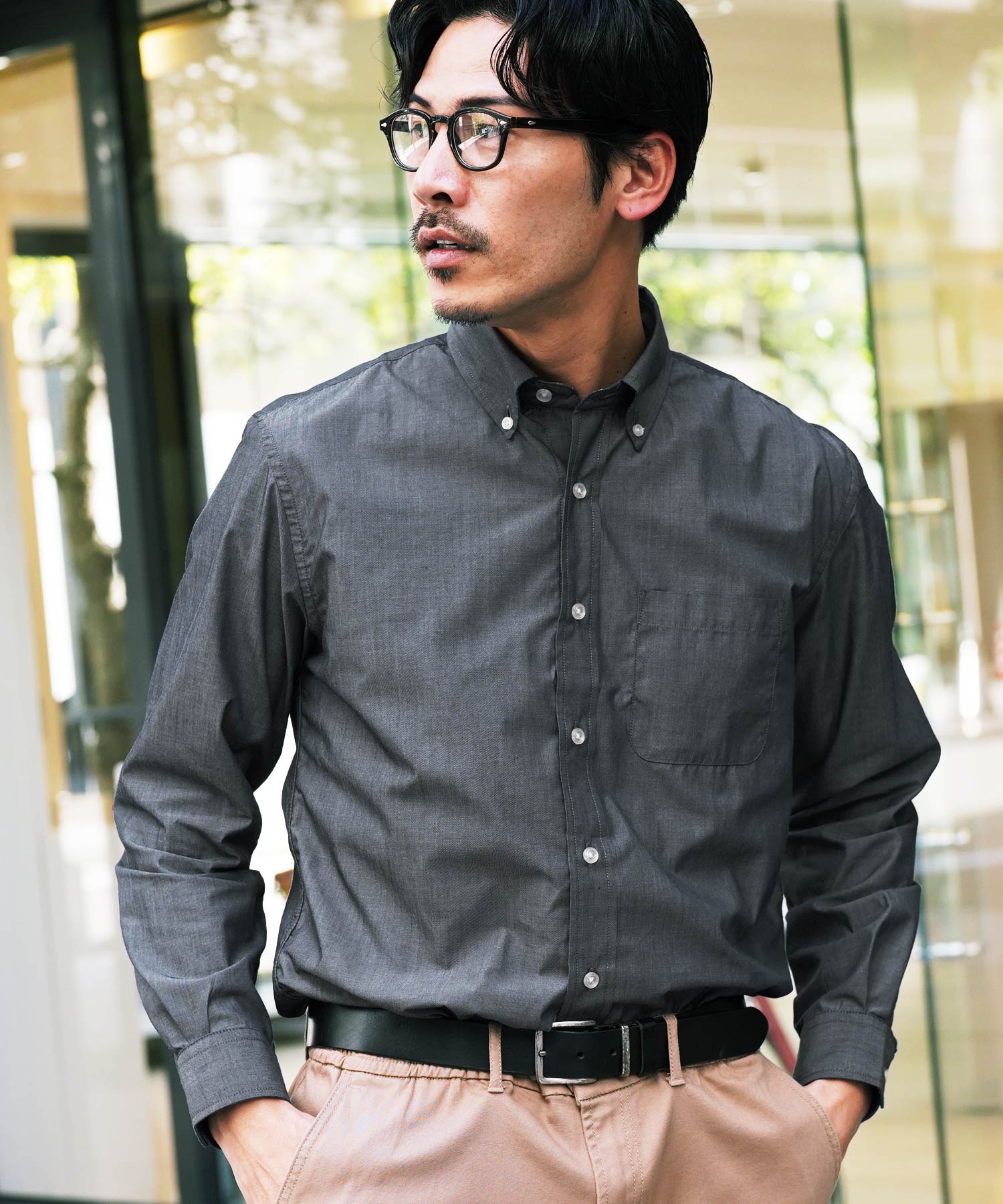 JIGGYS SHOP（ジギーズショップ） シャツ メンズ トップス 長袖シャツ