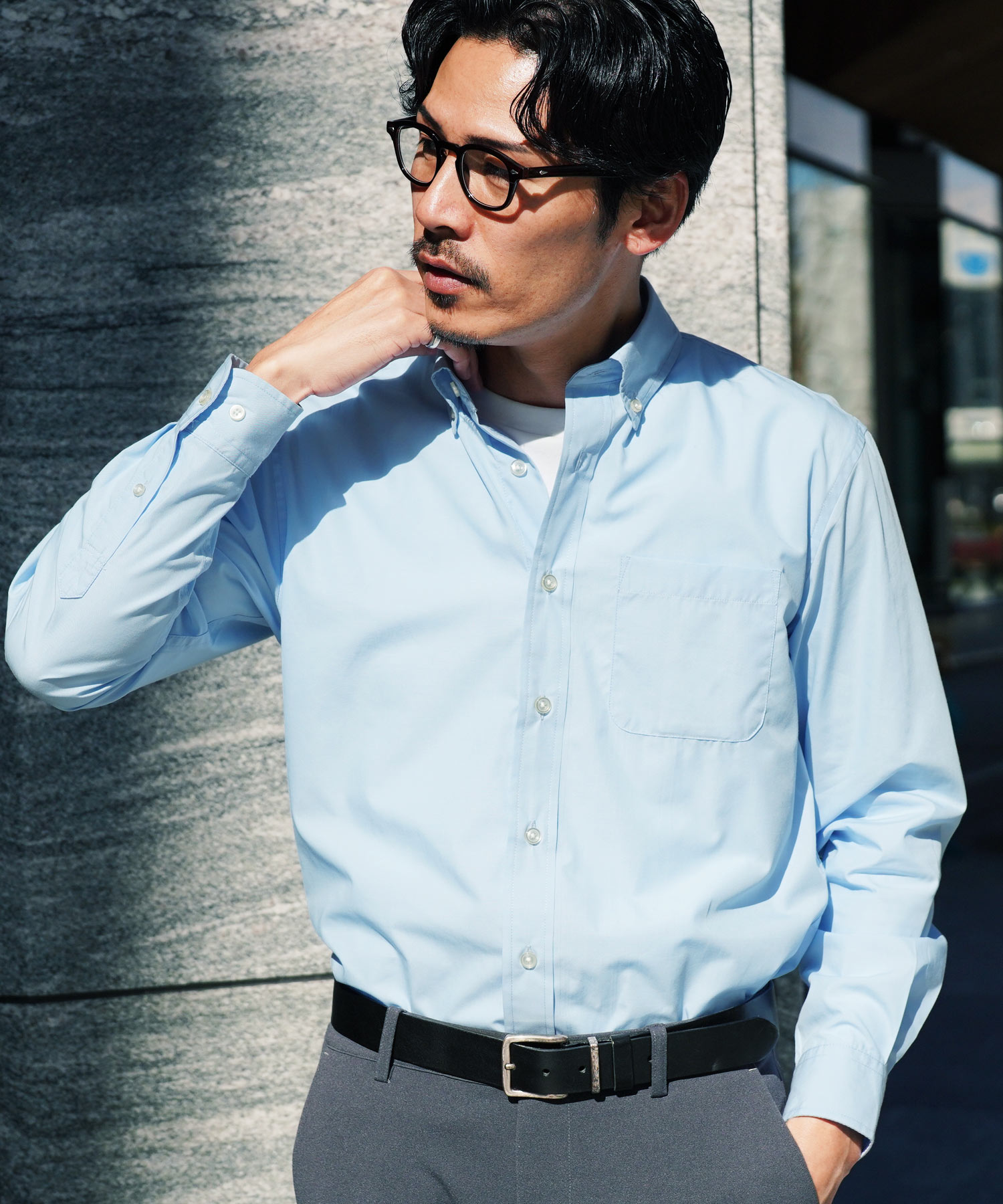 JIGGYS SHOP（ジギーズショップ） シャツ メンズ トップス 長袖シャツ