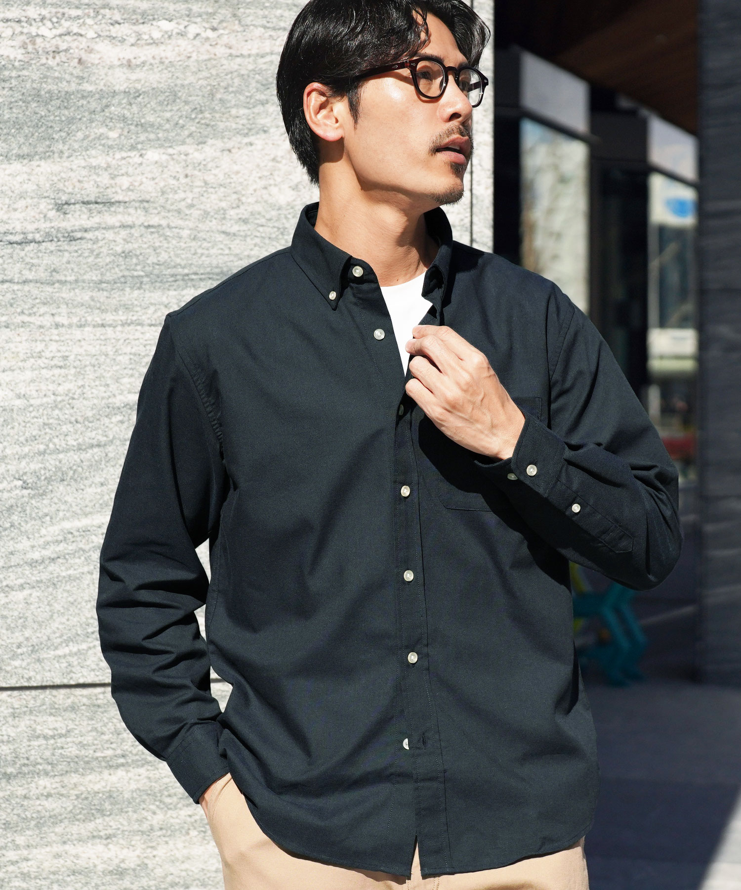 JIGGYS SHOP（ジギーズショップ） シャツ メンズ トップス 長袖シャツ