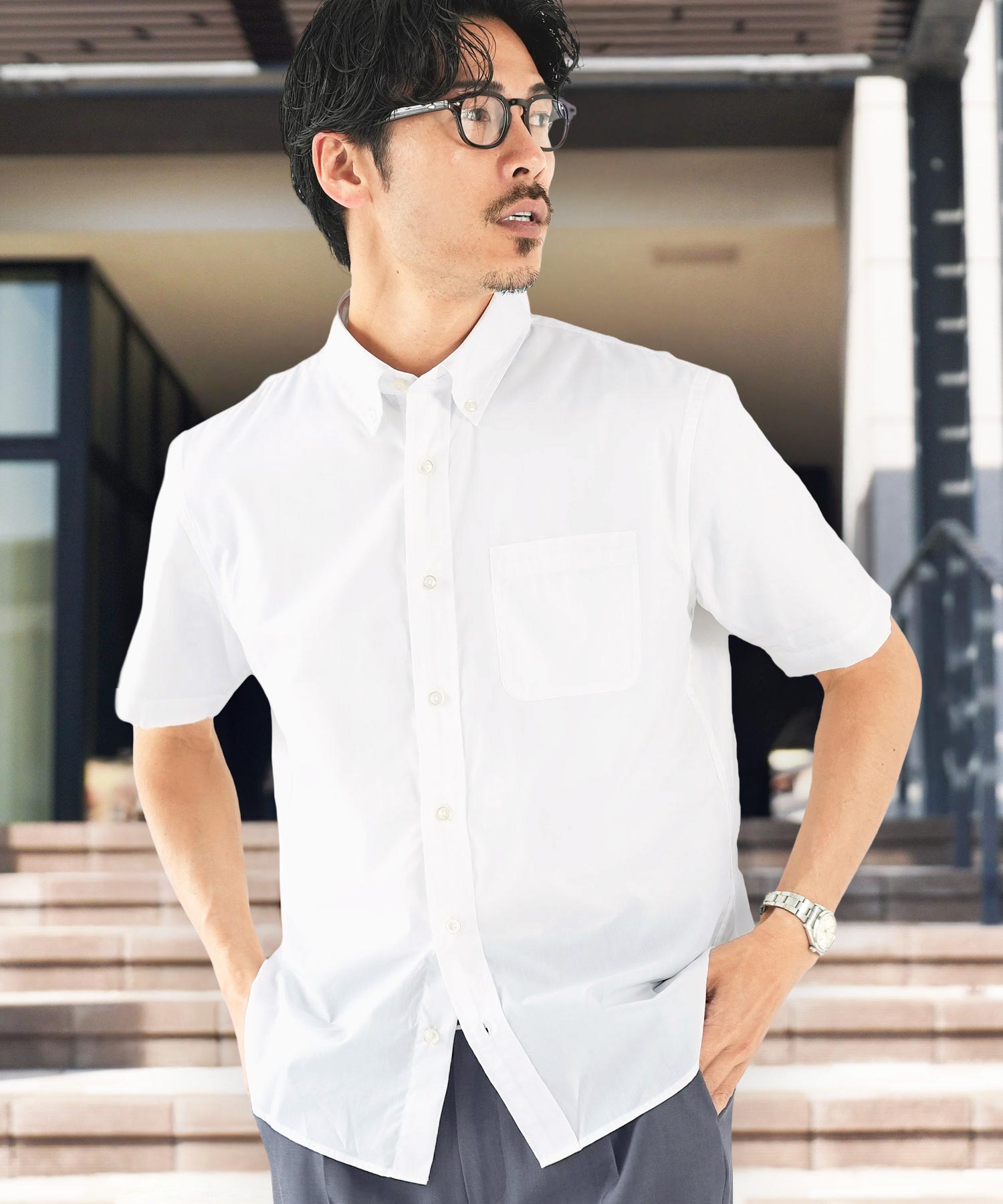 JIGGYS SHOP（ジギーズショップ） シャツ メンズ トップス 半袖シャツ
